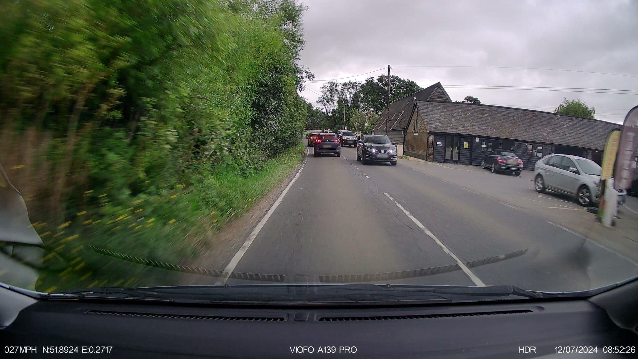 Street view near The Stables, Takeley — © IpswichEdits (CC BY-SA · Mapillary)