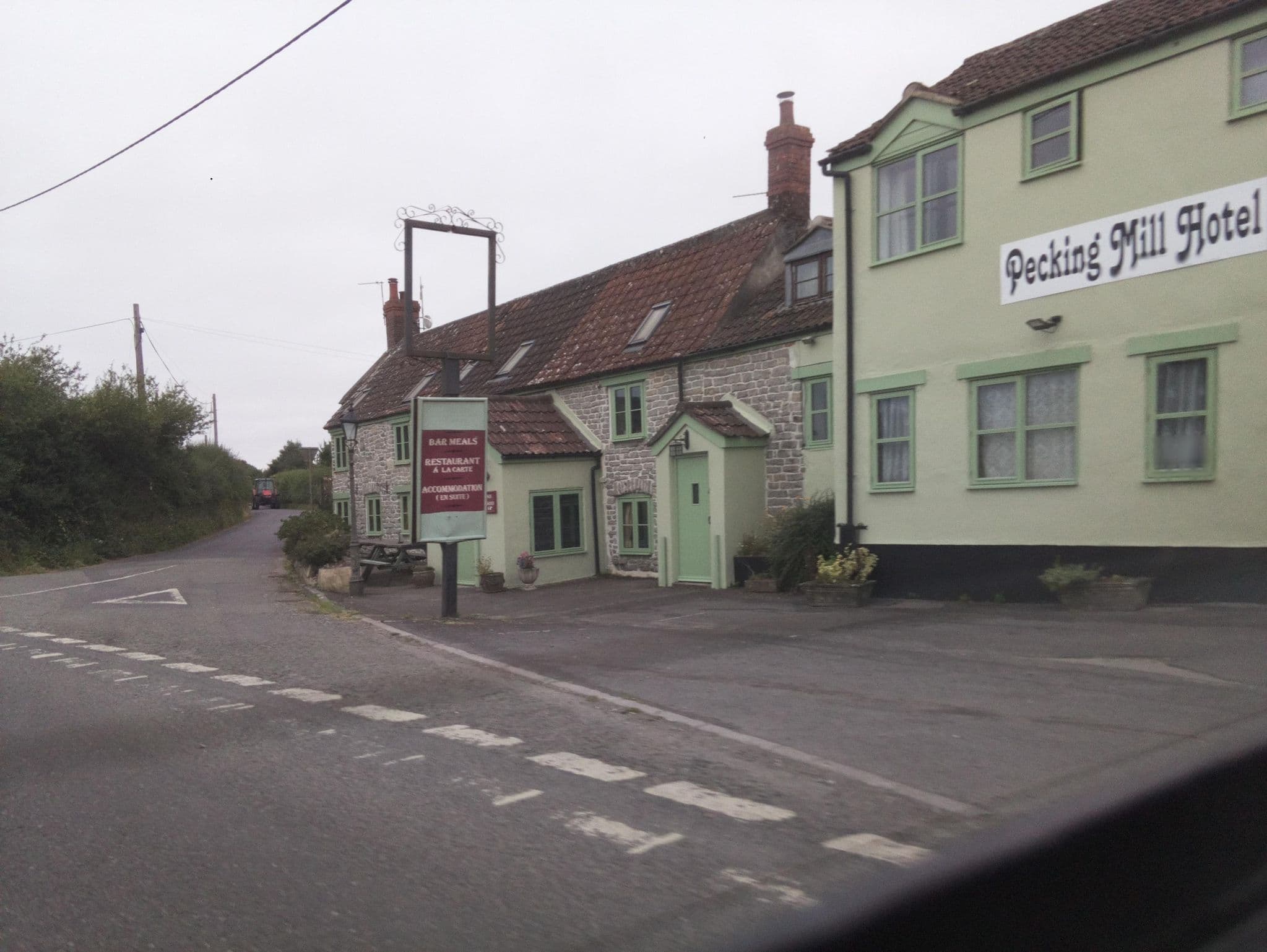 Street view near The Pecking Mill Inn, Evercreech — © southglos (CC BY-SA · Mapillary)
