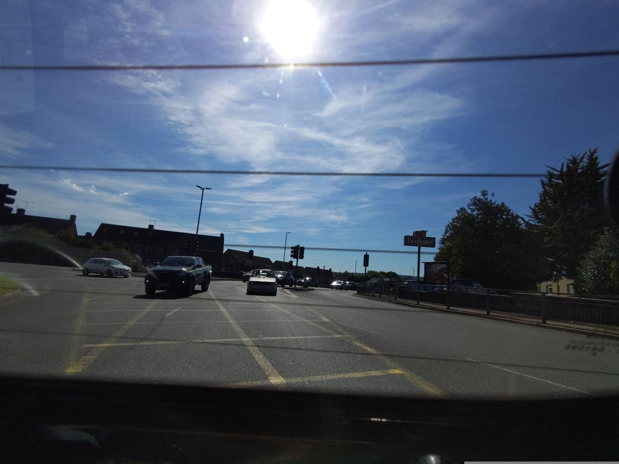Street view near Premier Inn Exeter (Countess Wear) hotel, Exminster — © WaggyDog (CC BY-SA · Mapillary)