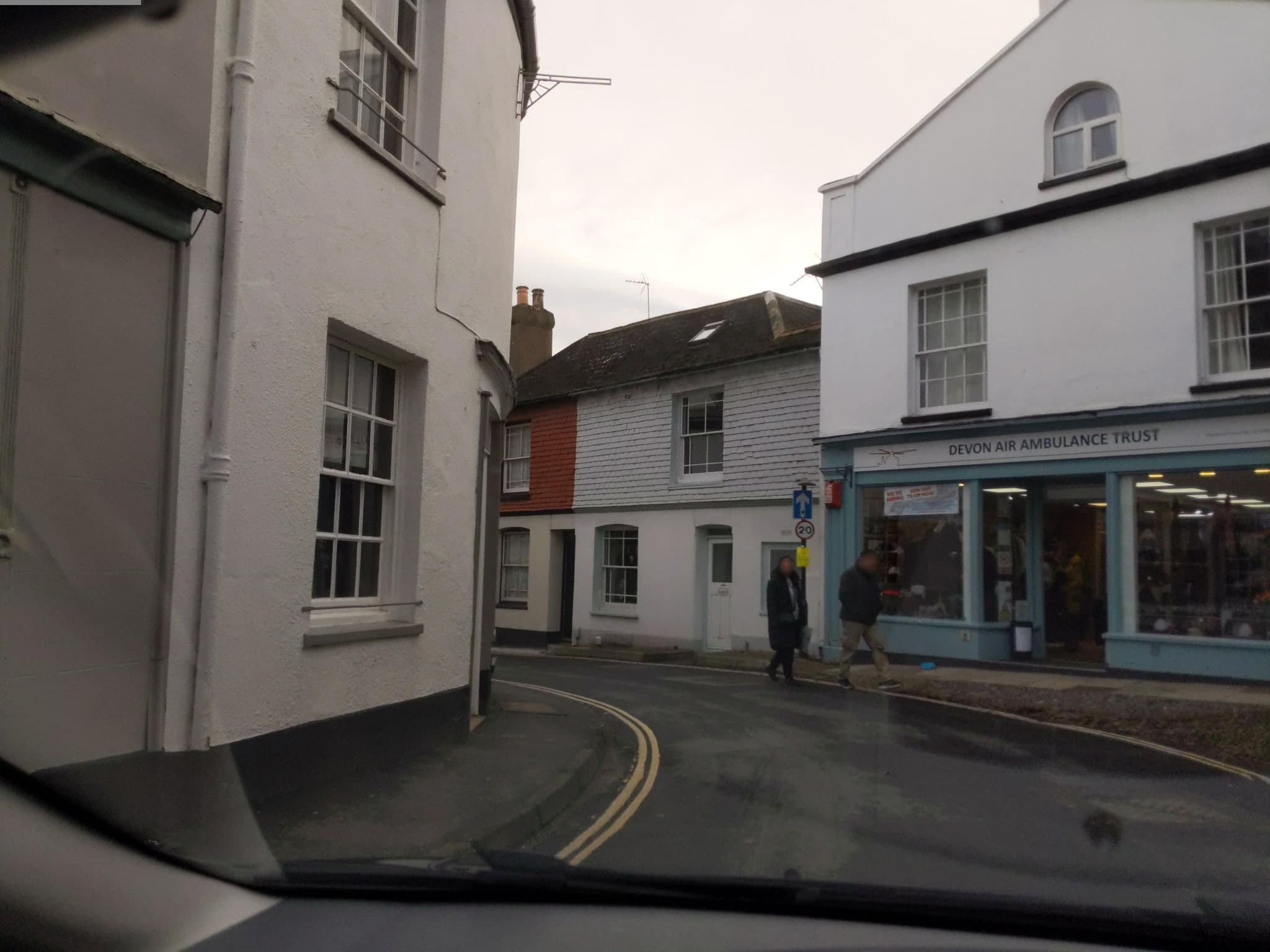 Street view near The Globe, Topsham, Topsham — © WaggyDog (CC BY-SA · Mapillary)