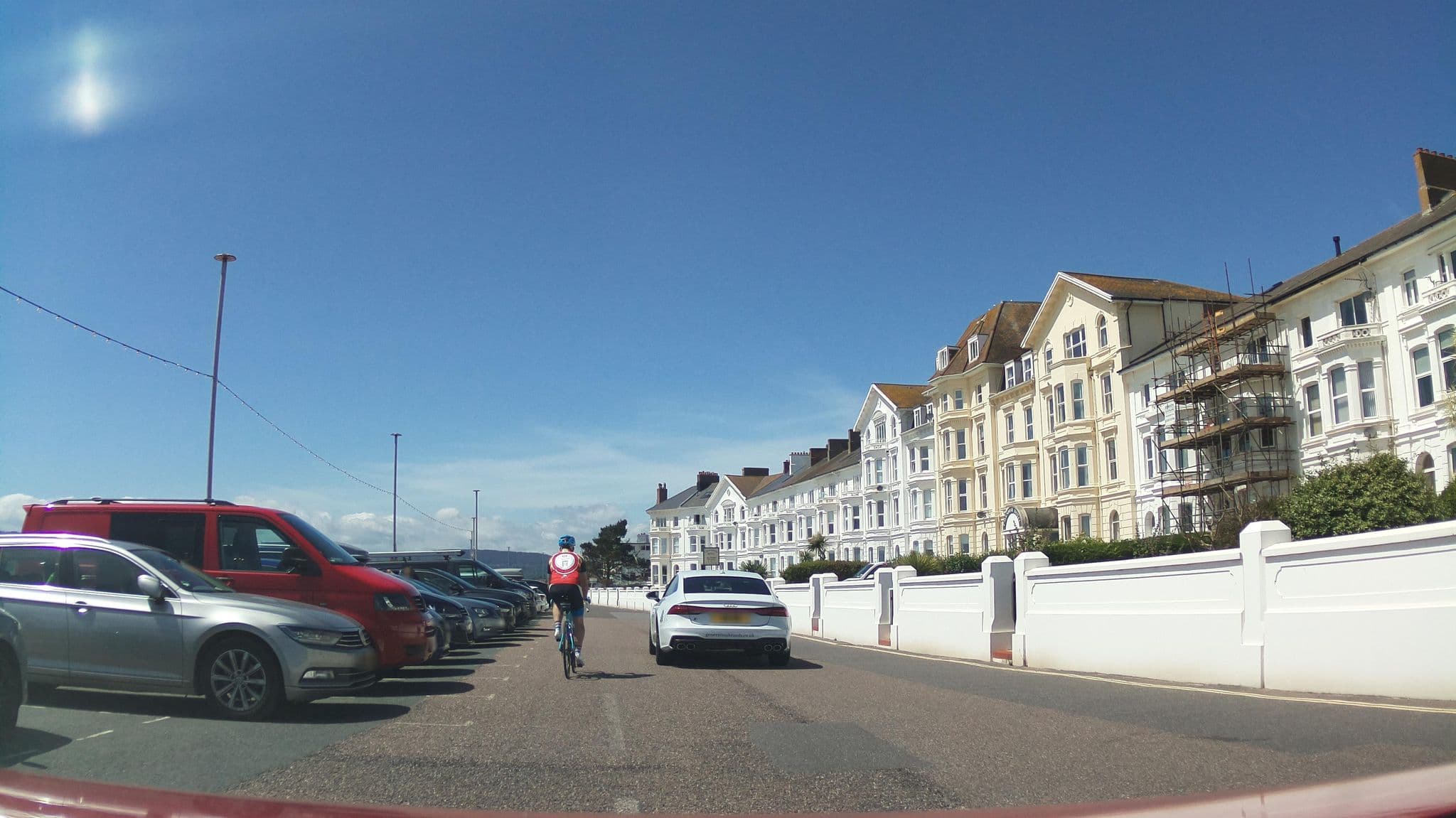 Street view near Exmouth Beach Hotel, Exmouth — © southglos (CC BY-SA · Mapillary)