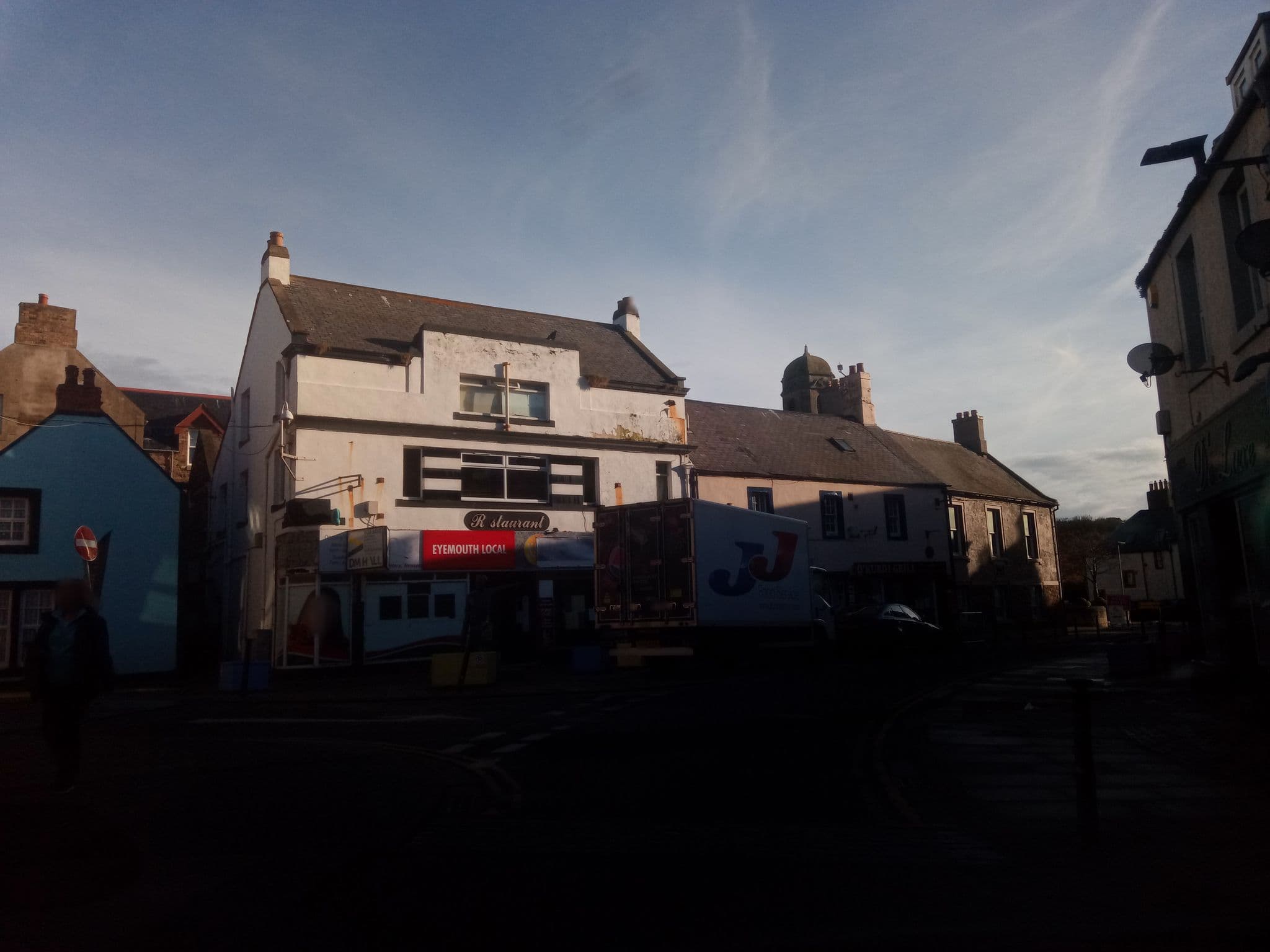 Street view near Spears Point, Eyemouth — © victuallers (CC BY-SA · Mapillary)