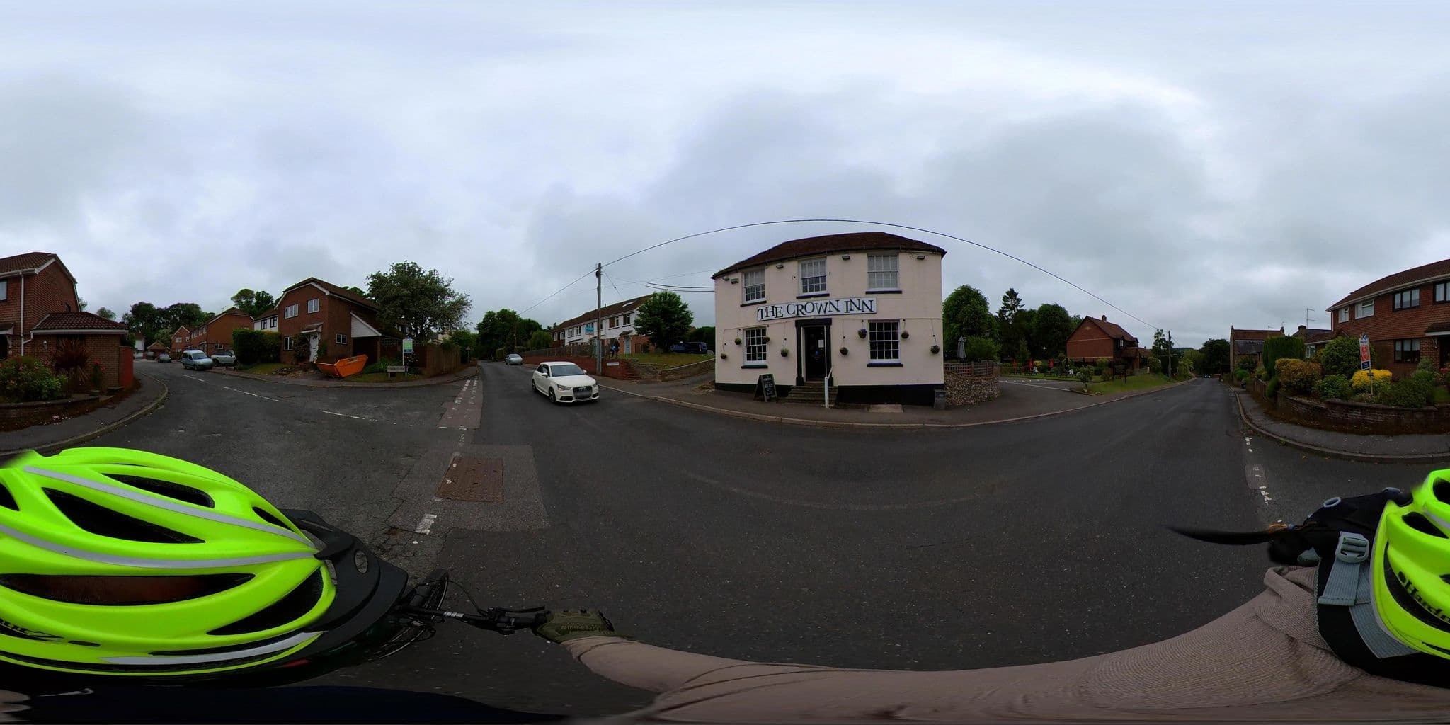 Street view near The Crown Inn, Eythorne — © jkingsleya (CC BY-SA · Mapillary)