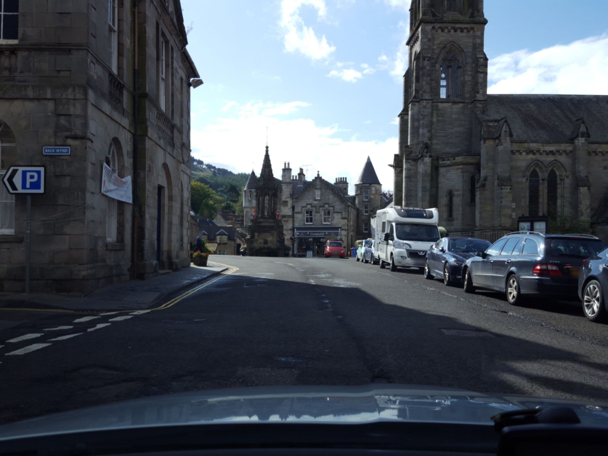 Street view near The Studio at Maspie House, Falkland — © hobgoblin (CC BY-SA · Mapillary)