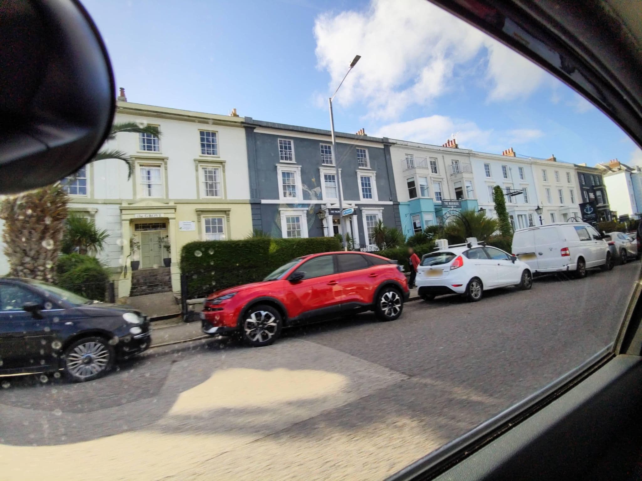 Street view near The Grove Falmouth, Falmouth — © WaggyDog (CC BY-SA · Mapillary)