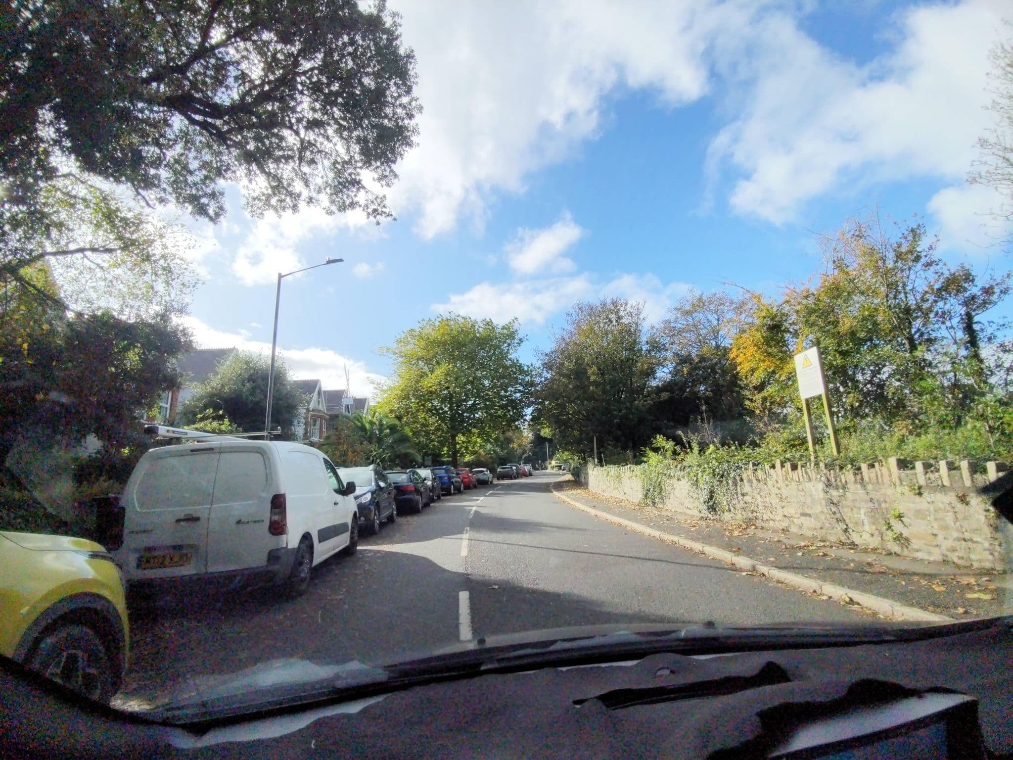 Street view near Trelawney Guest House, Falmouth — © WaggyDog (CC BY-SA · Mapillary)