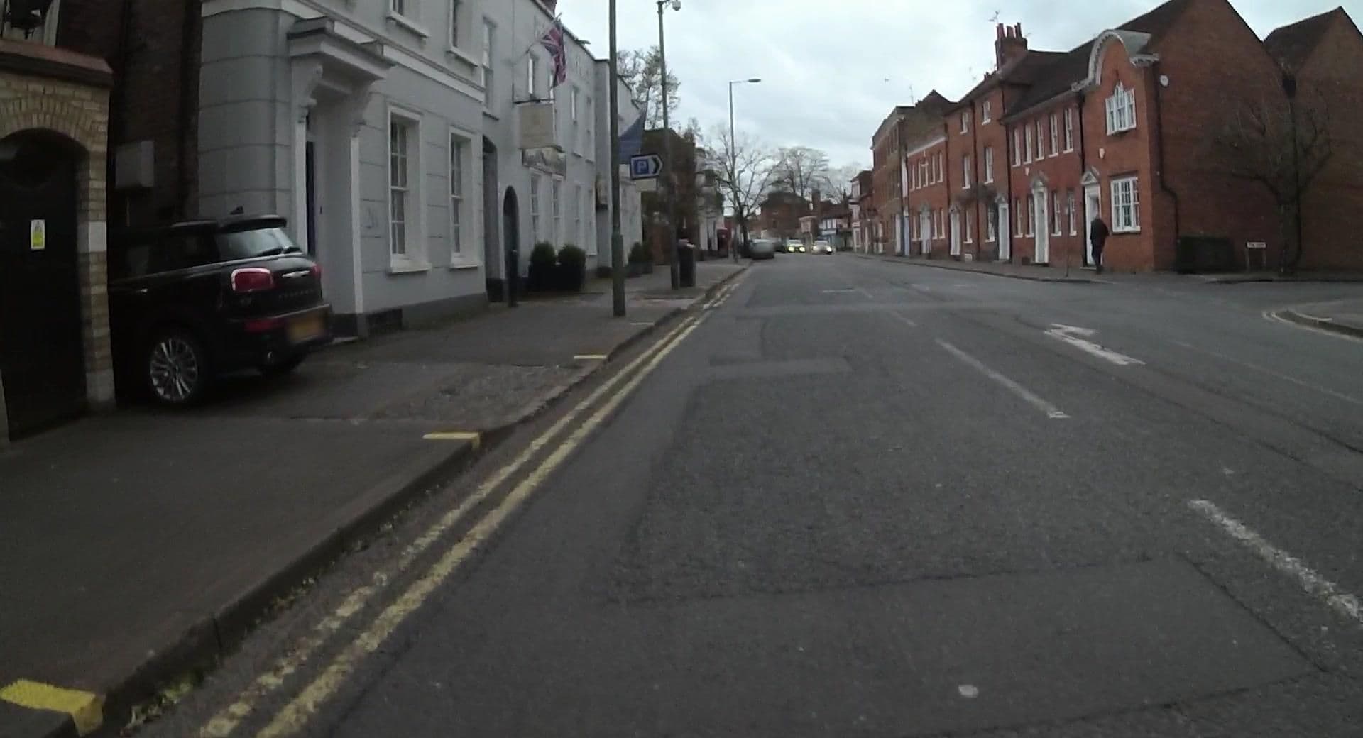 Street view near Luxury Apartment in 18th century listed Hotel conversion, Farnham — © jpennycook (CC BY-SA · Mapillary)