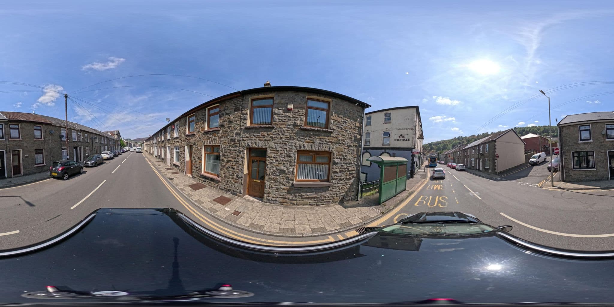 Street view near Ferndale Hotel, Rhondda — © MarksMap (CC BY-SA · Mapillary)