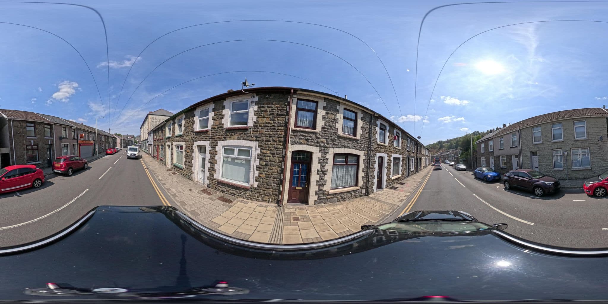 Street view near Ferndale Hotel, Rhondda — © MarksMap (CC BY-SA · Mapillary)