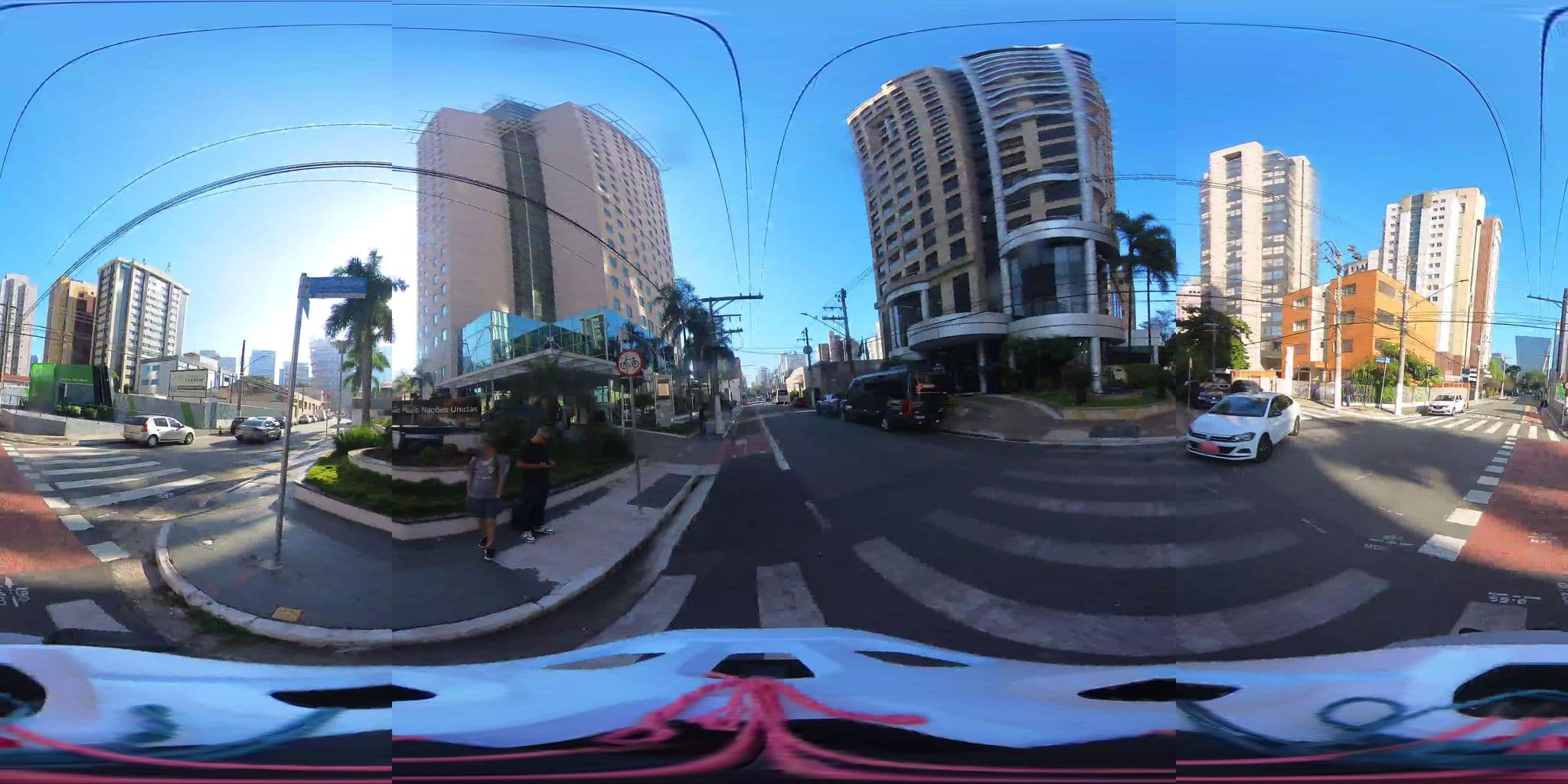 Street view near Estanplaza International Hotel, Santo Amaro — © gabinete_falzoni (CC BY-SA · Mapillary)