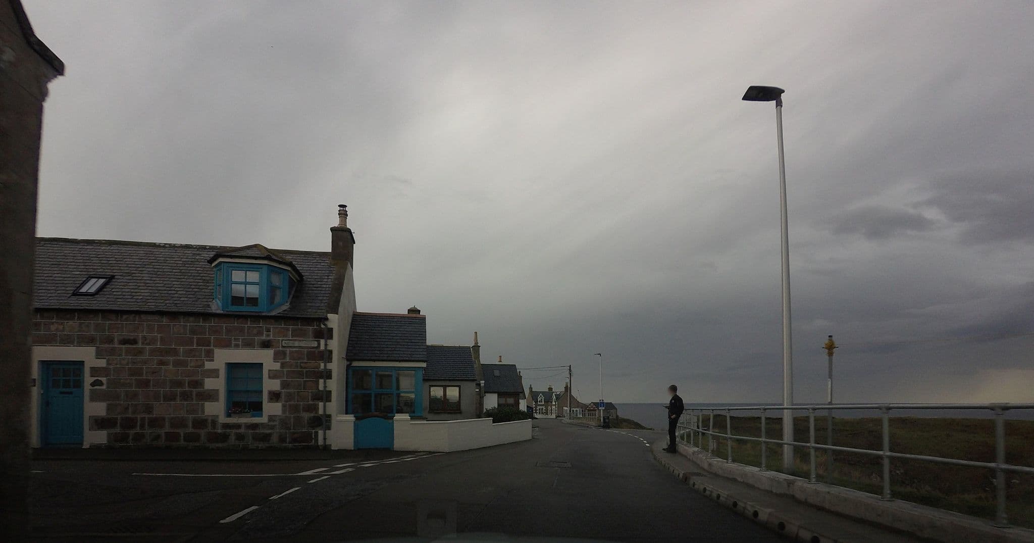 Street view near Come Along and Enjoy the Beautiful Moray Coast, Portknockie — © hobgoblin (CC BY-SA · Mapillary)