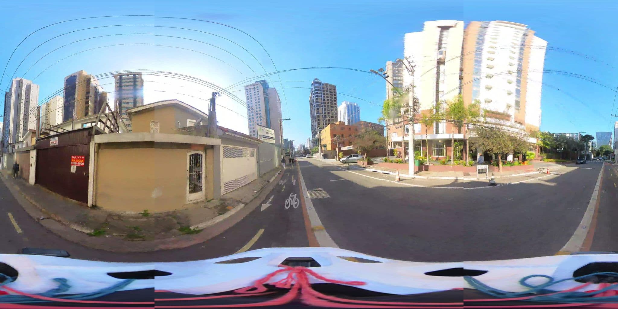 Street view near Hotel Intercity Nações Unidas, Santo Amaro — © gabinete_falzoni (CC BY-SA · Mapillary)