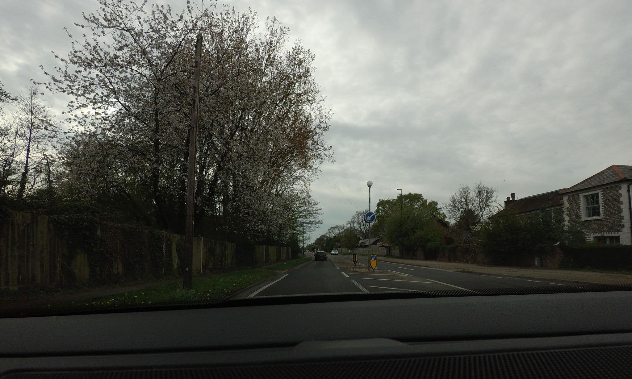 Street view near Solar Powered Hideaway converted horse box refurbished May 2026 - Entire Place, Fishbourne — © tallguy (CC BY-SA · Mapillary)