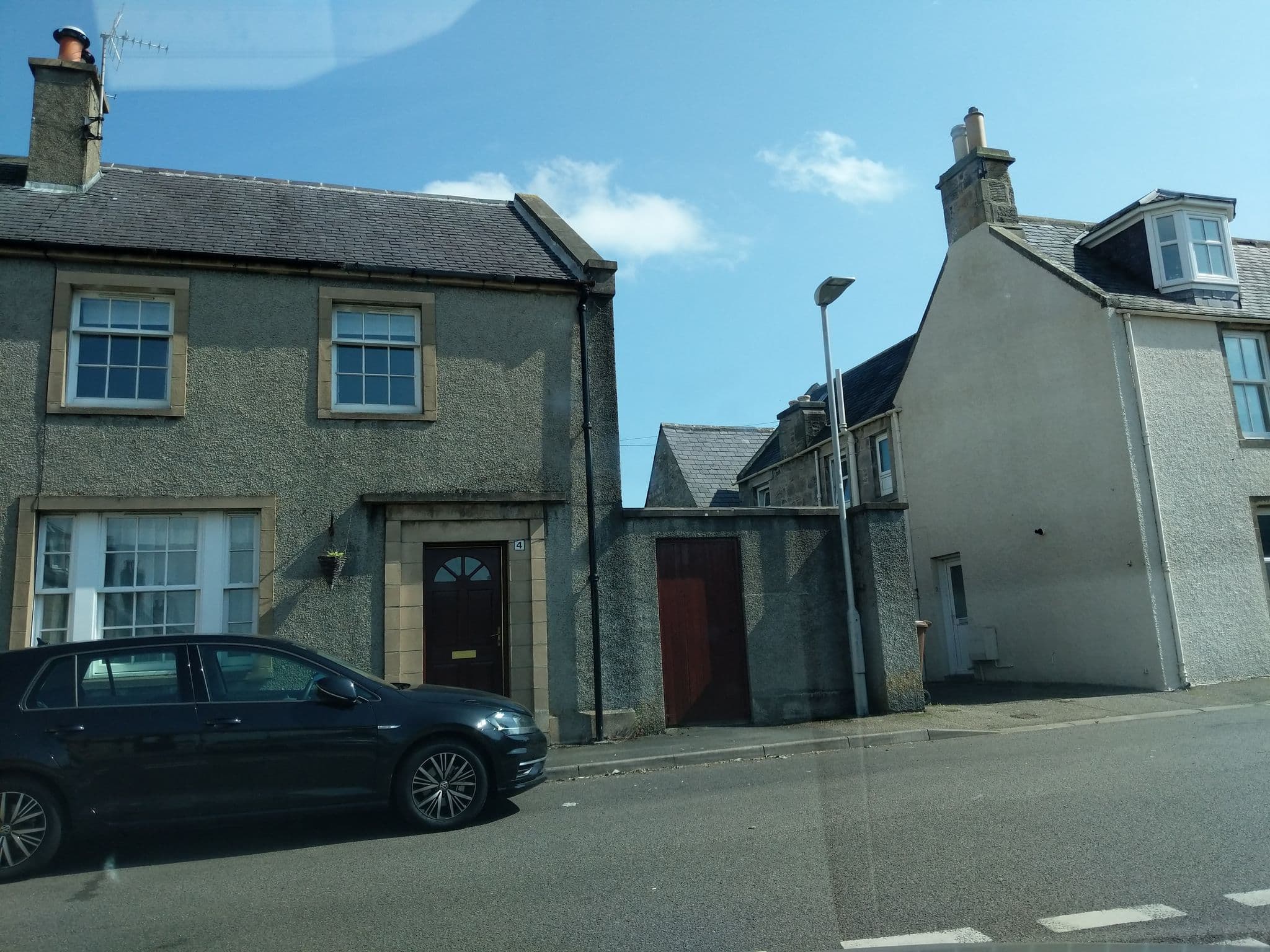 Street view near Duke Cottage, Fochabers — © ccbb7766 (CC BY-SA · Mapillary)