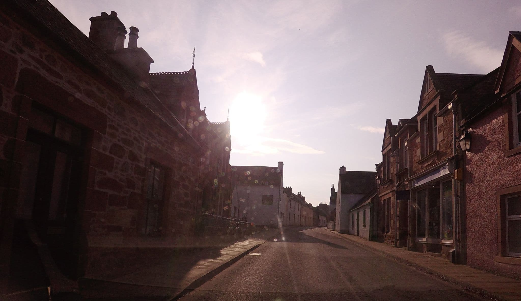 Street view near Holmes Cottage, Fortrose — © hobgoblin (CC BY-SA · Mapillary)