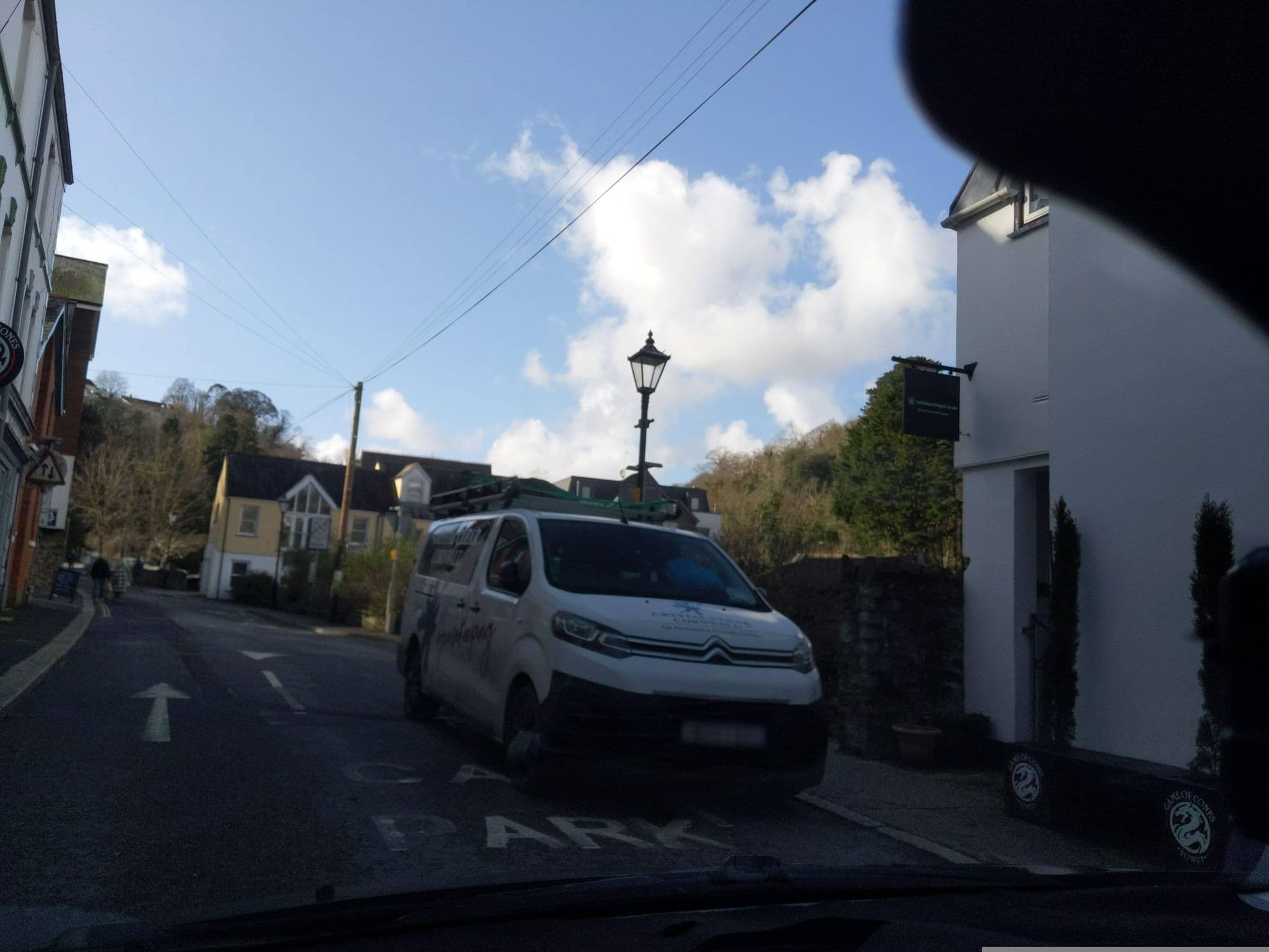 Street view near Brent's, Fowey — © WaggyDog (CC BY-SA · Mapillary)