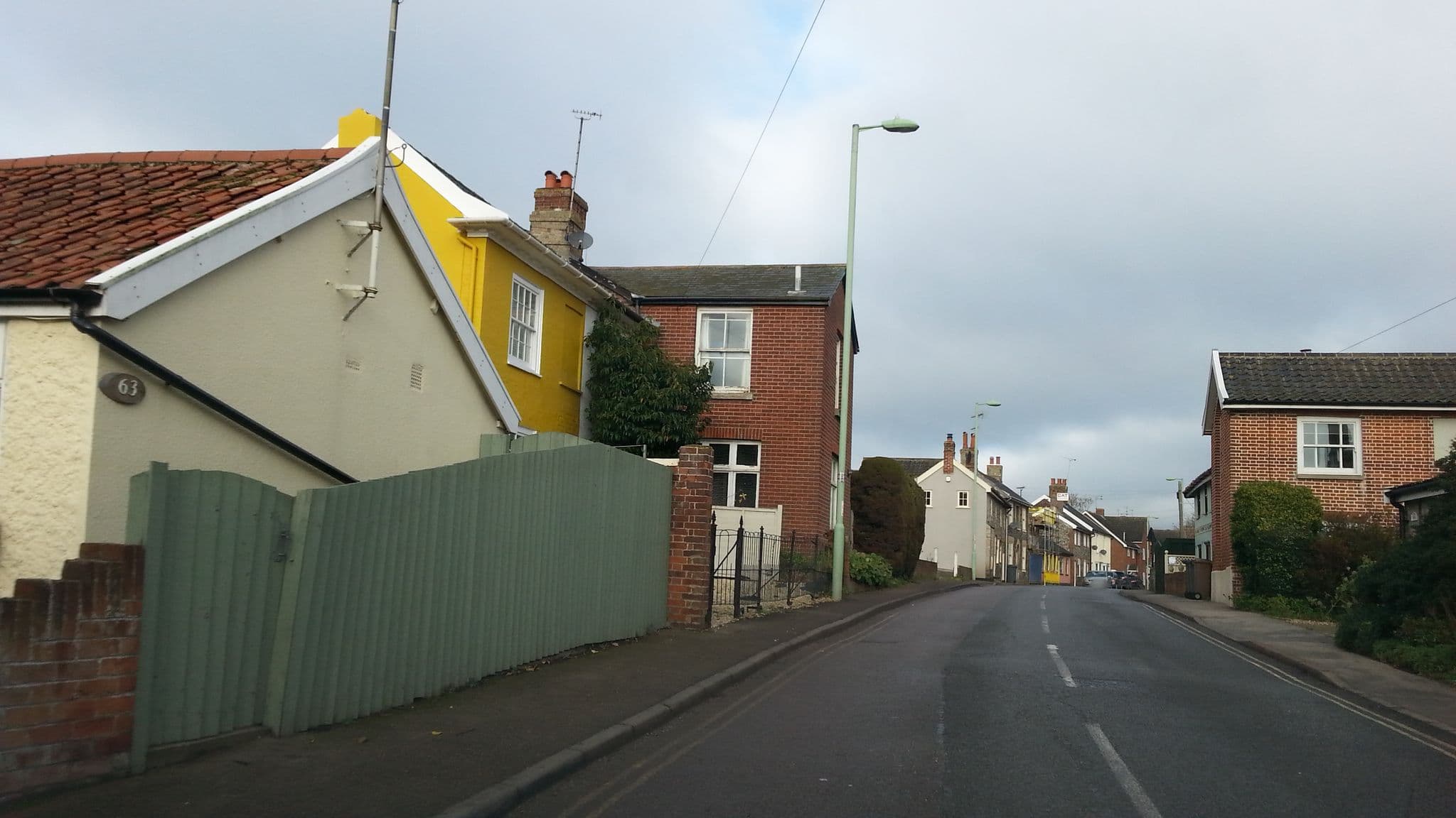 Street view near Castle View House B&B, Framlingham — © adam2 (CC BY-SA · Mapillary)