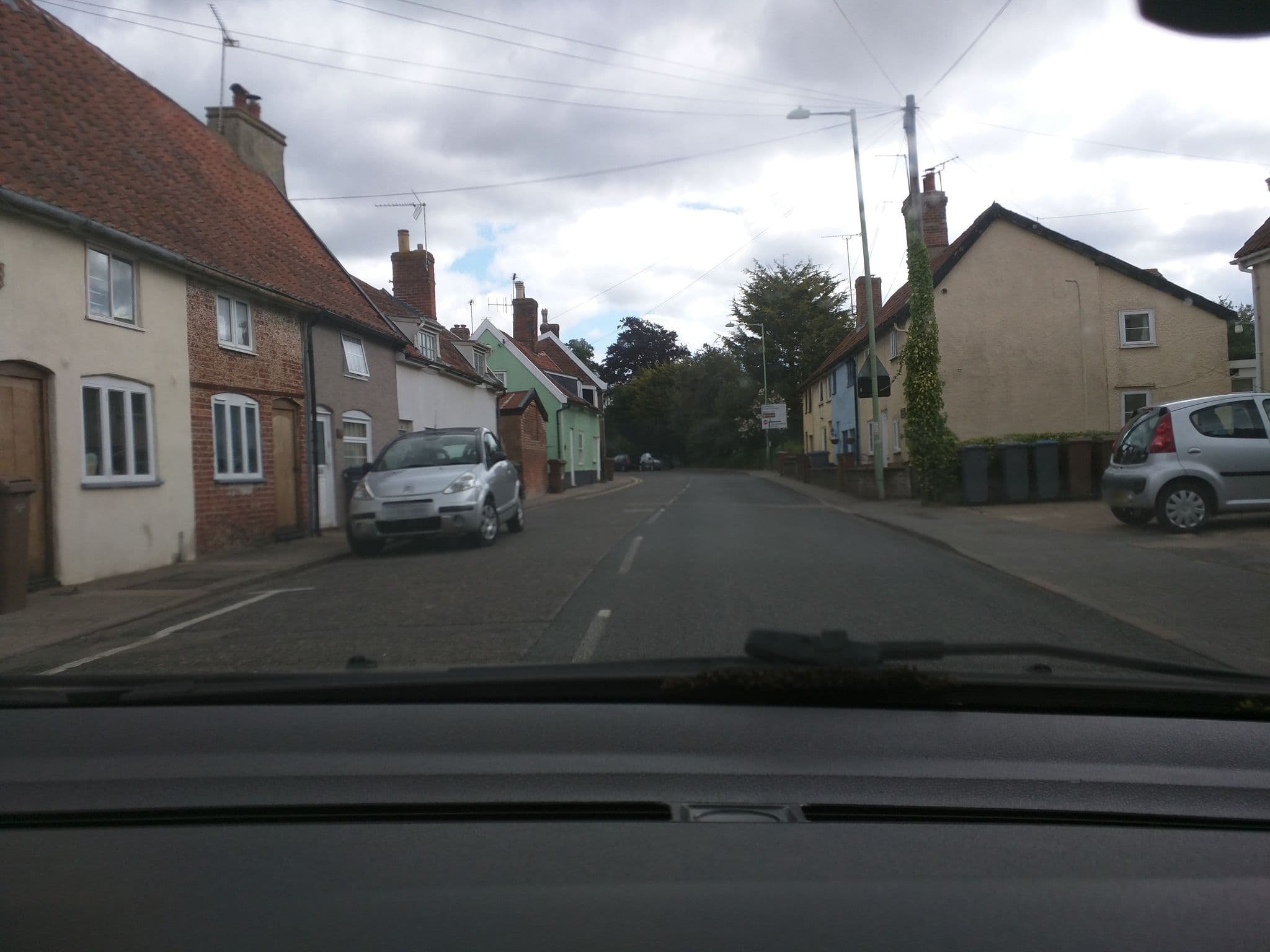 Street view near Romantic Castle on the Hill Cottage Framlingham - Entire Place, Framlingham — © richardwest (CC BY-SA · Mapillary)