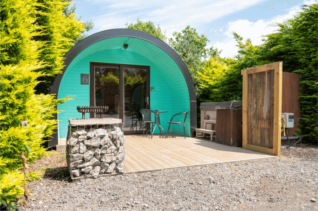 Cheshire Glamping at Lady Heyes, Kingsley