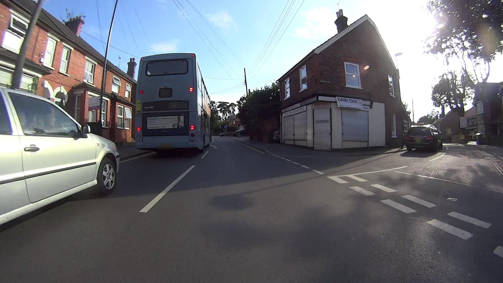 Street view near The Old Rectory Guest House, Crawley — © daveemtb (CC BY-SA · Mapillary)