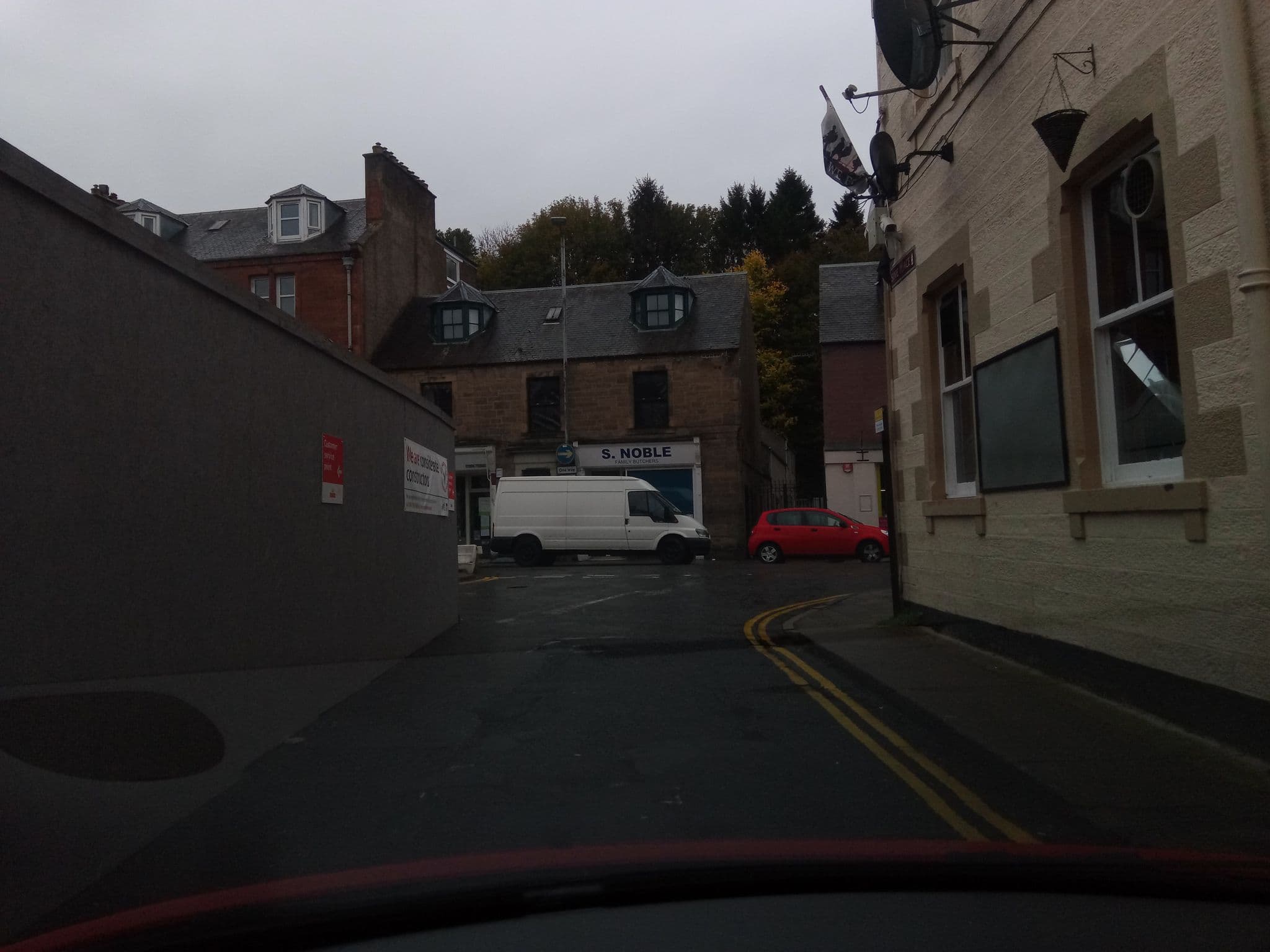 Street view near Room in the Borders, Galashiels — © victuallers (CC BY-SA · Mapillary)