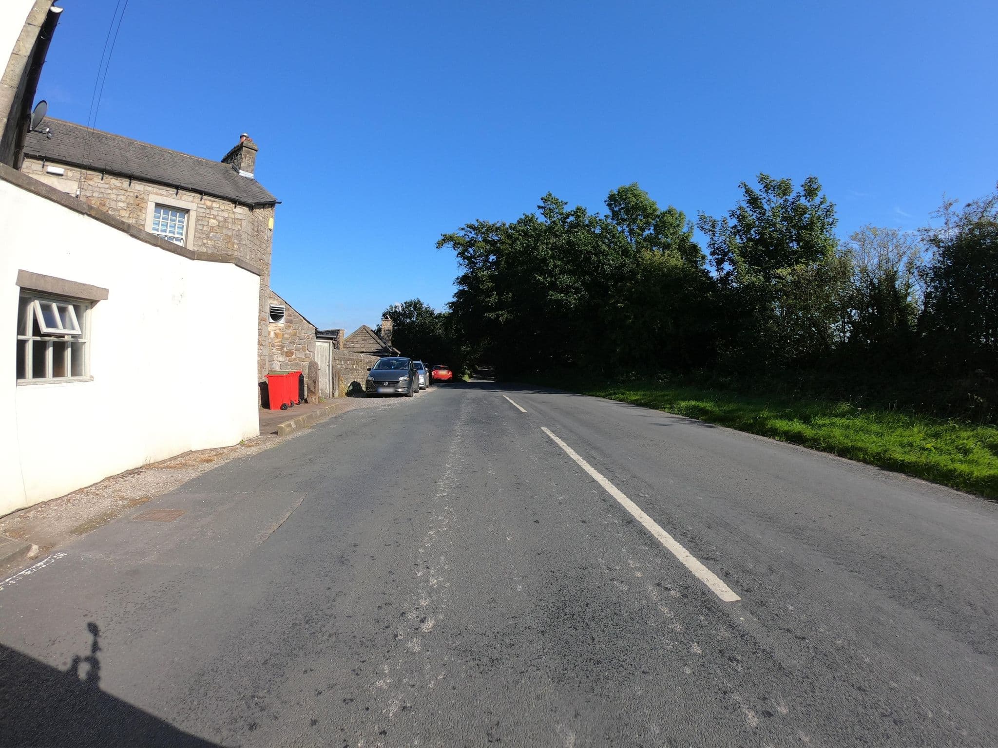 Street view near The Fleece Inn Dolphinholme, Bay Horse — © joostjakob (CC BY-SA · Mapillary)