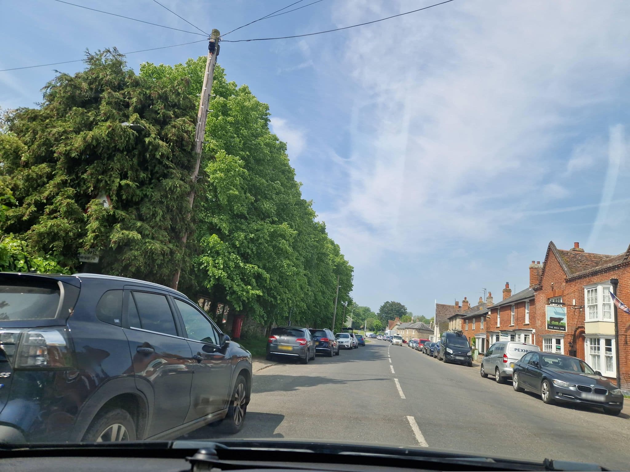 Street view near Farriers stables self catering holiday let, Glemsford — © edloach (CC BY-SA · Mapillary)
