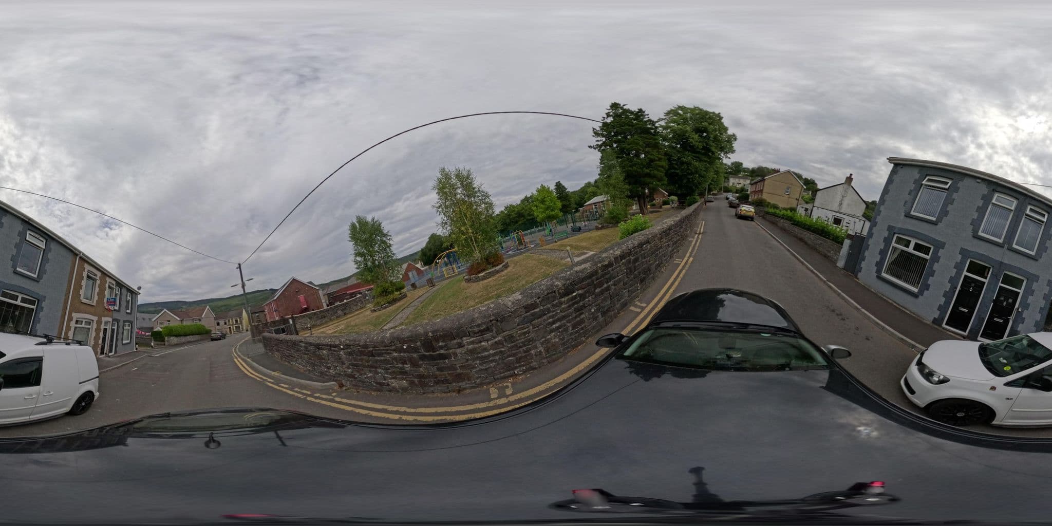 Street view near Dunraven Arms, Glyn-neath — © MarksMap (CC BY-SA · Mapillary)