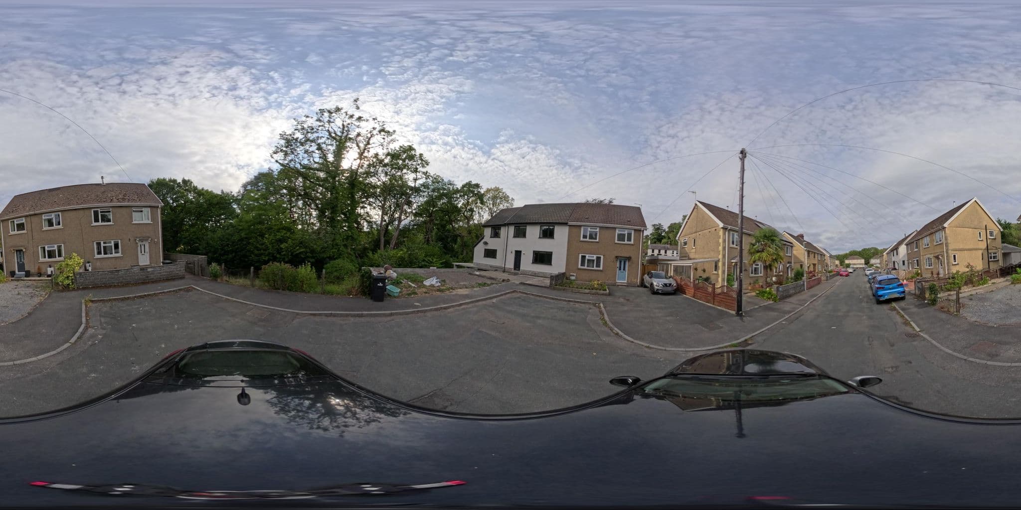 Street view near 3 Bed House - Sleeps 6 - Parking - Garden - WIfi, Glyn-neath — © MarksMap (CC BY-SA · Mapillary)