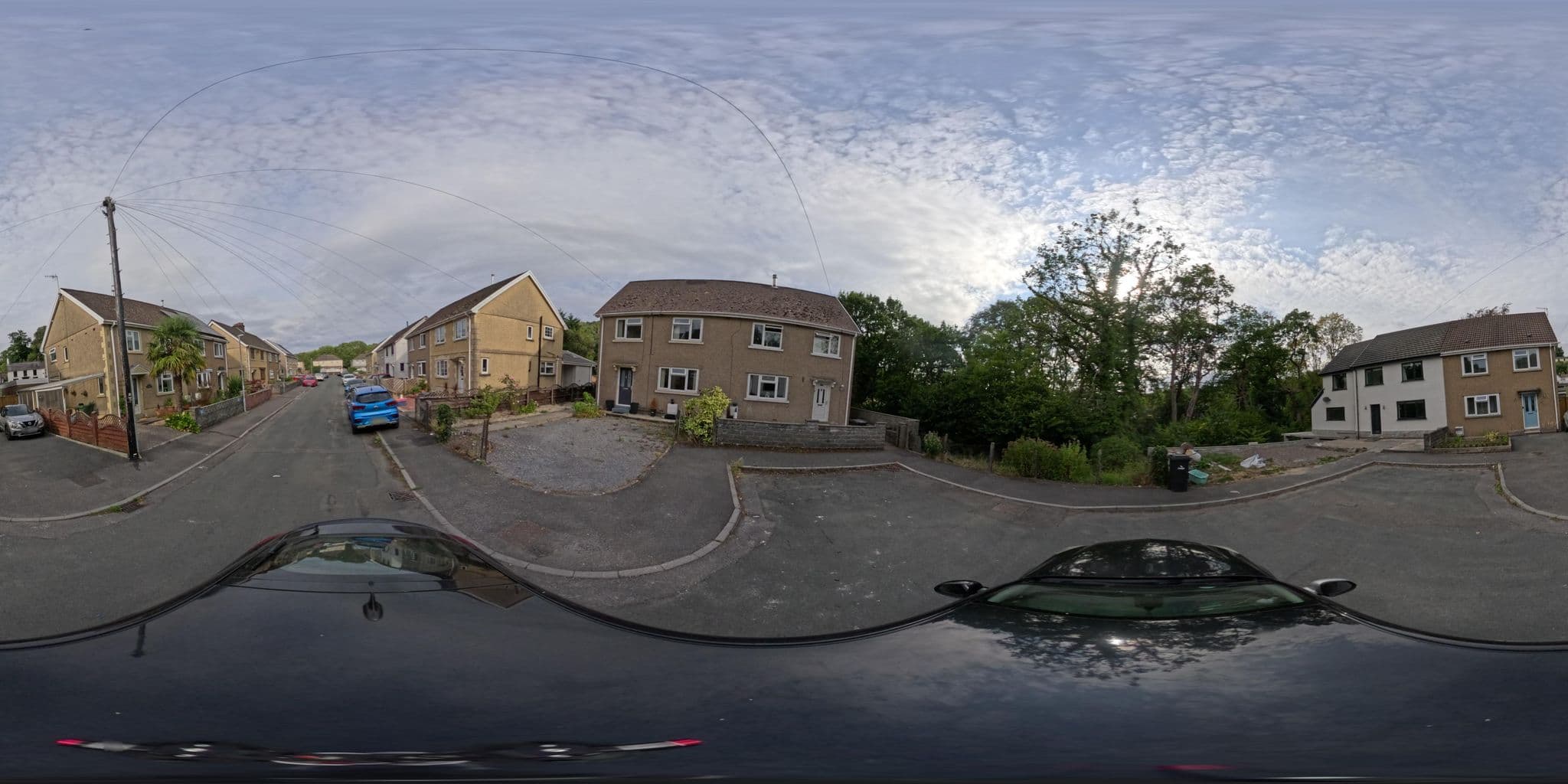 Street view near 3 Bed House - Sleeps 6 - Parking - Garden - WIfi - Entire Place, Glyn-neath — © MarksMap (CC BY-SA · Mapillary)