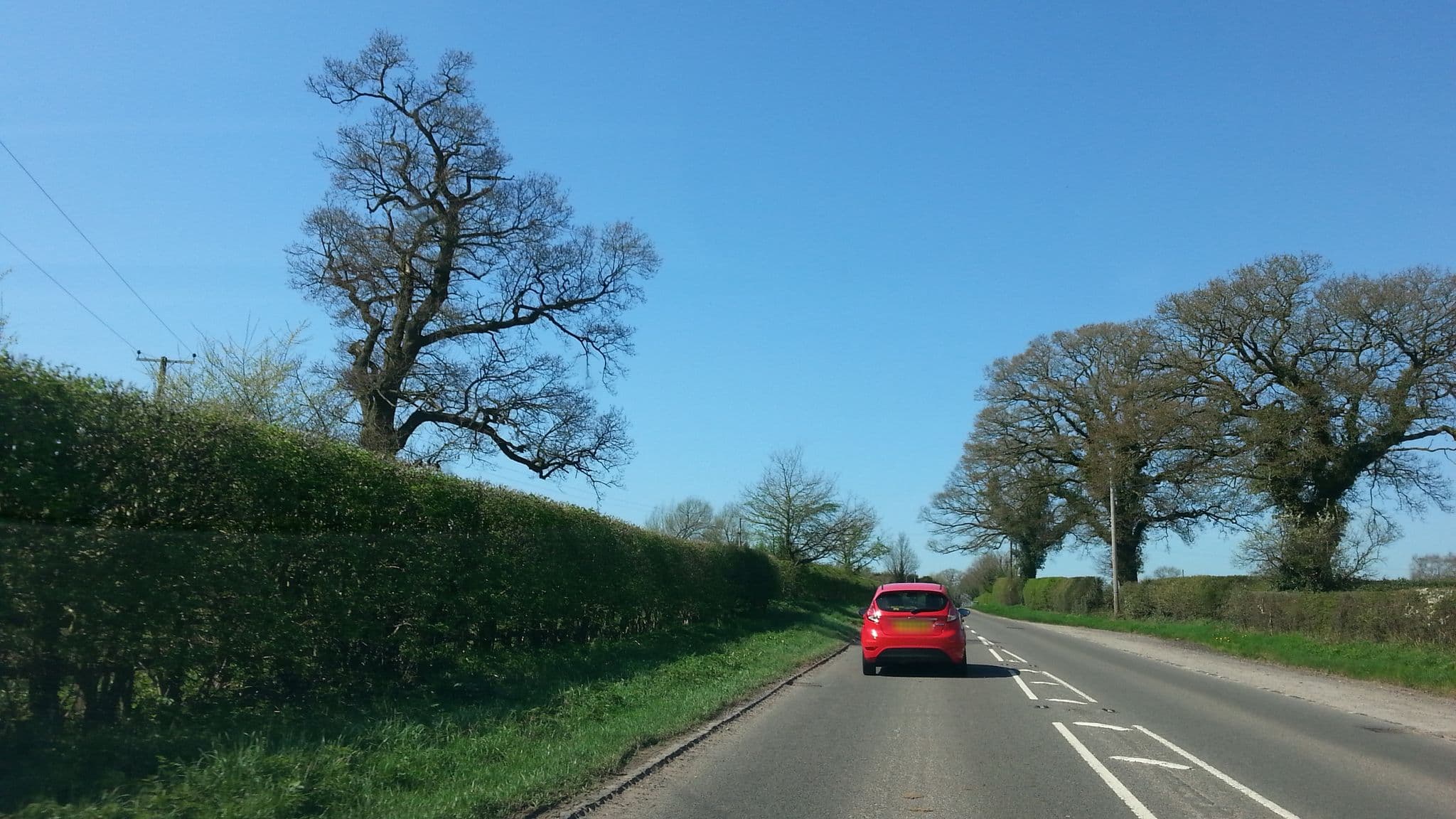Street view near The Villa Cattery, Gnosall — © adam2 (CC BY-SA · Mapillary)