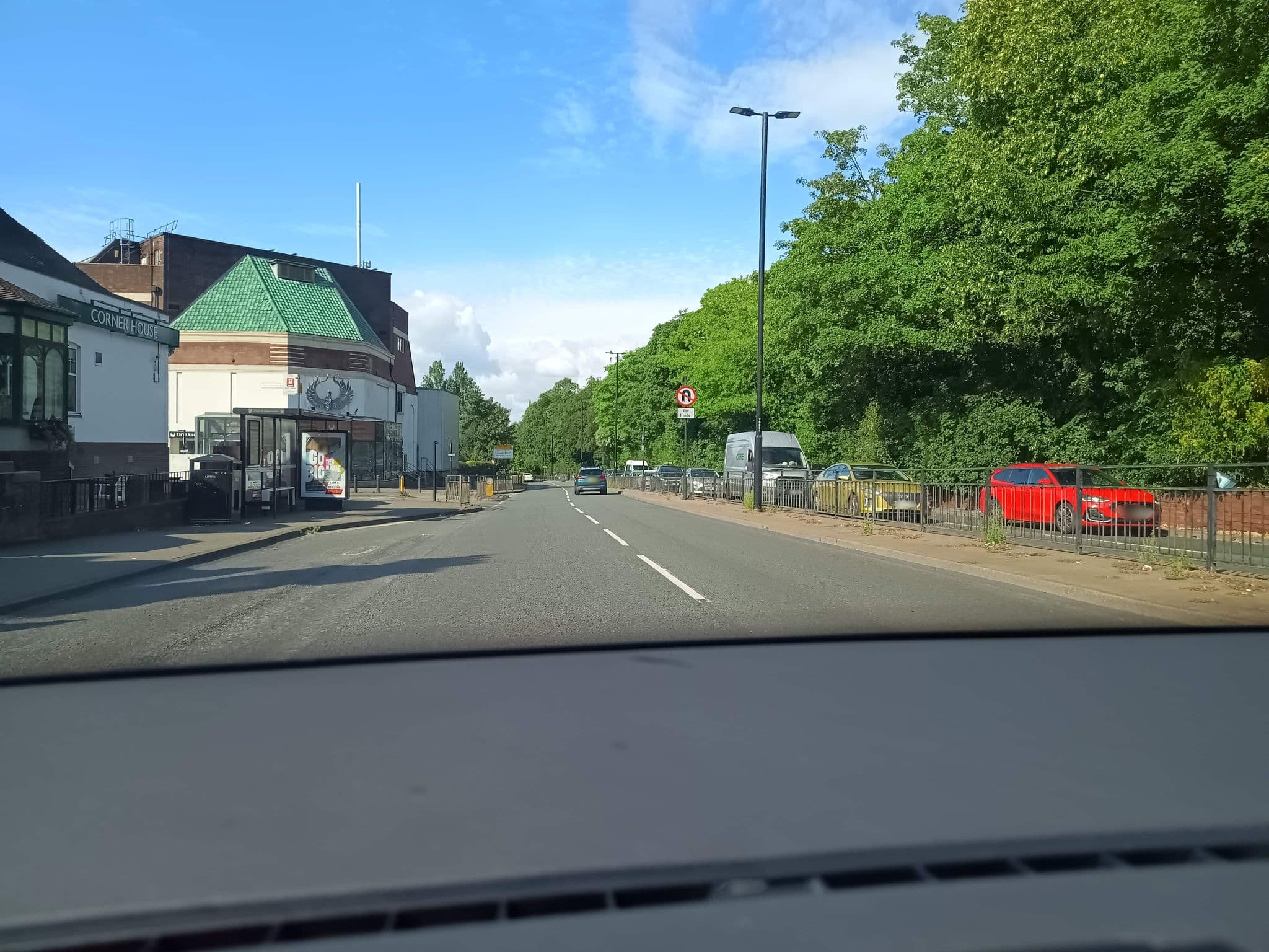 Street view near Corner House Hotel, Gosforth — © zuse (CC BY-SA · Mapillary)