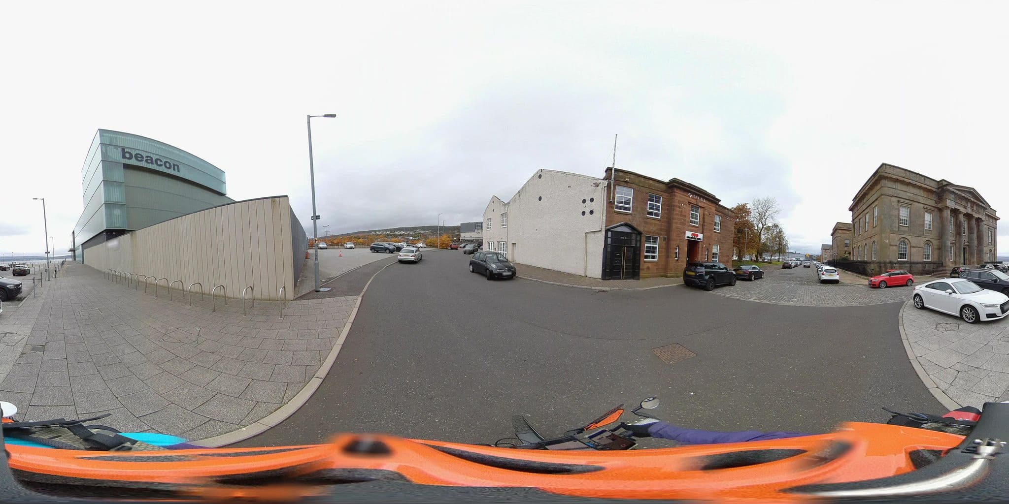 Street view near OYO Gin House Hotel, Greenock — © Walk-Wheel-Cycle-Trust (CC BY-SA · Mapillary)