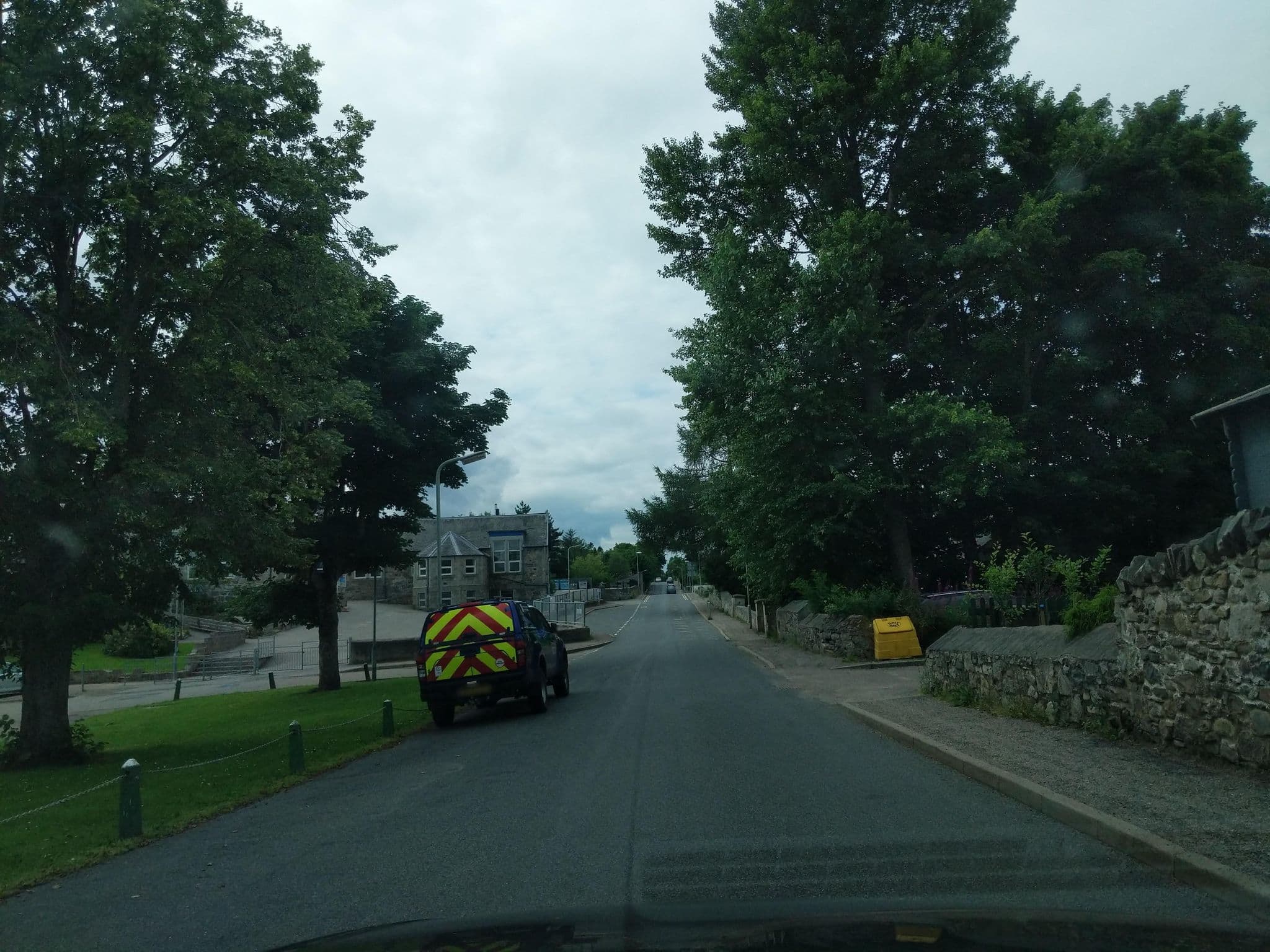 Street view near The Strathspey Lodge, Grantown on Spey — © ccbb7766 (CC BY-SA · Mapillary)