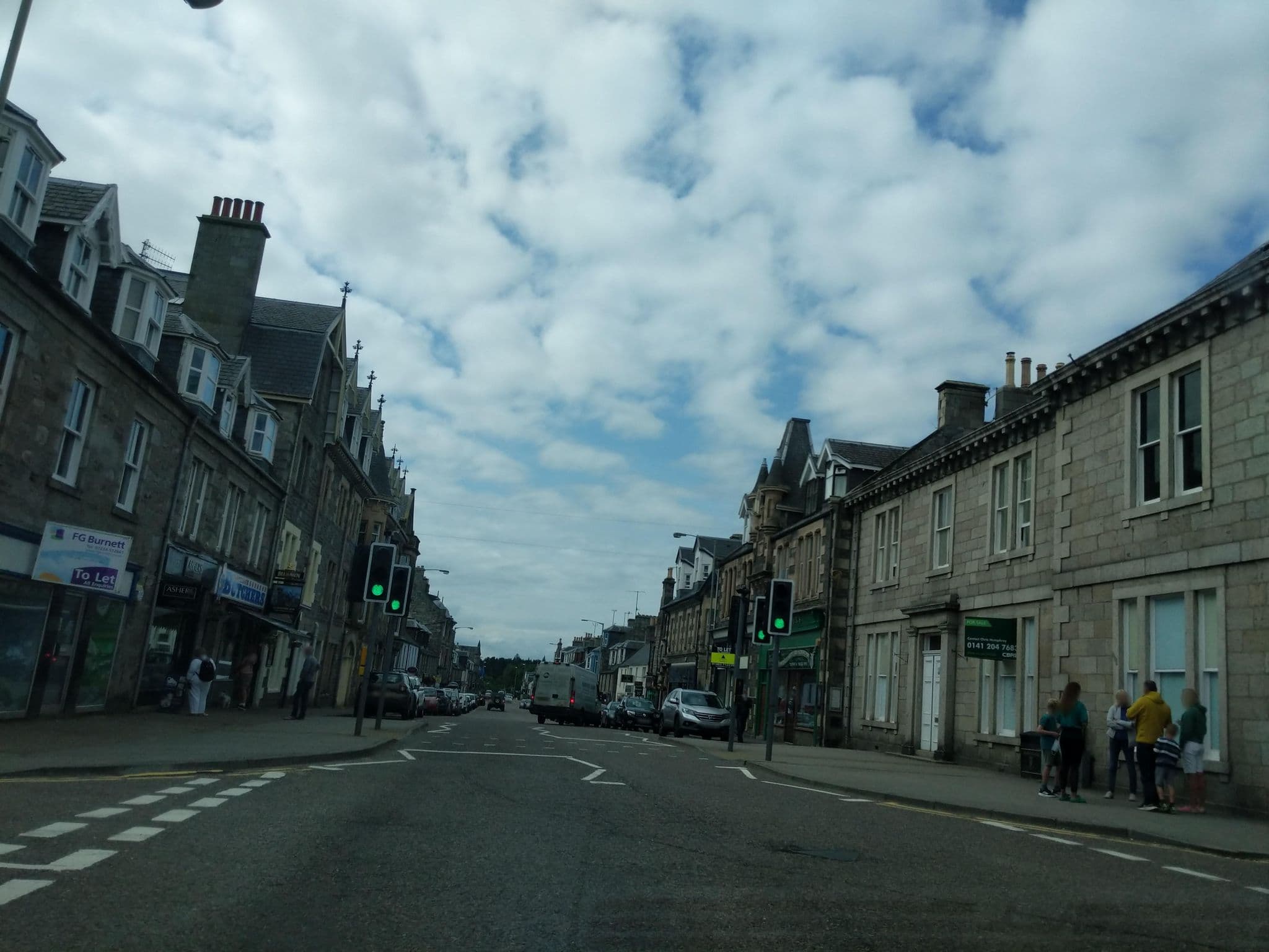 Street view near Haus Alba Bed and Breakfast incl. Tours, Grantown on Spey — © ccbb7766 (CC BY-SA · Mapillary)