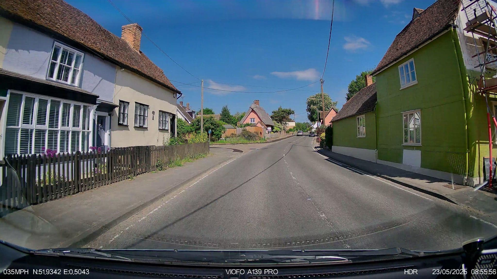 Street view near The George Inn, Shalford, Great Bardfield — © IpswichEdits (CC BY-SA · Mapillary)