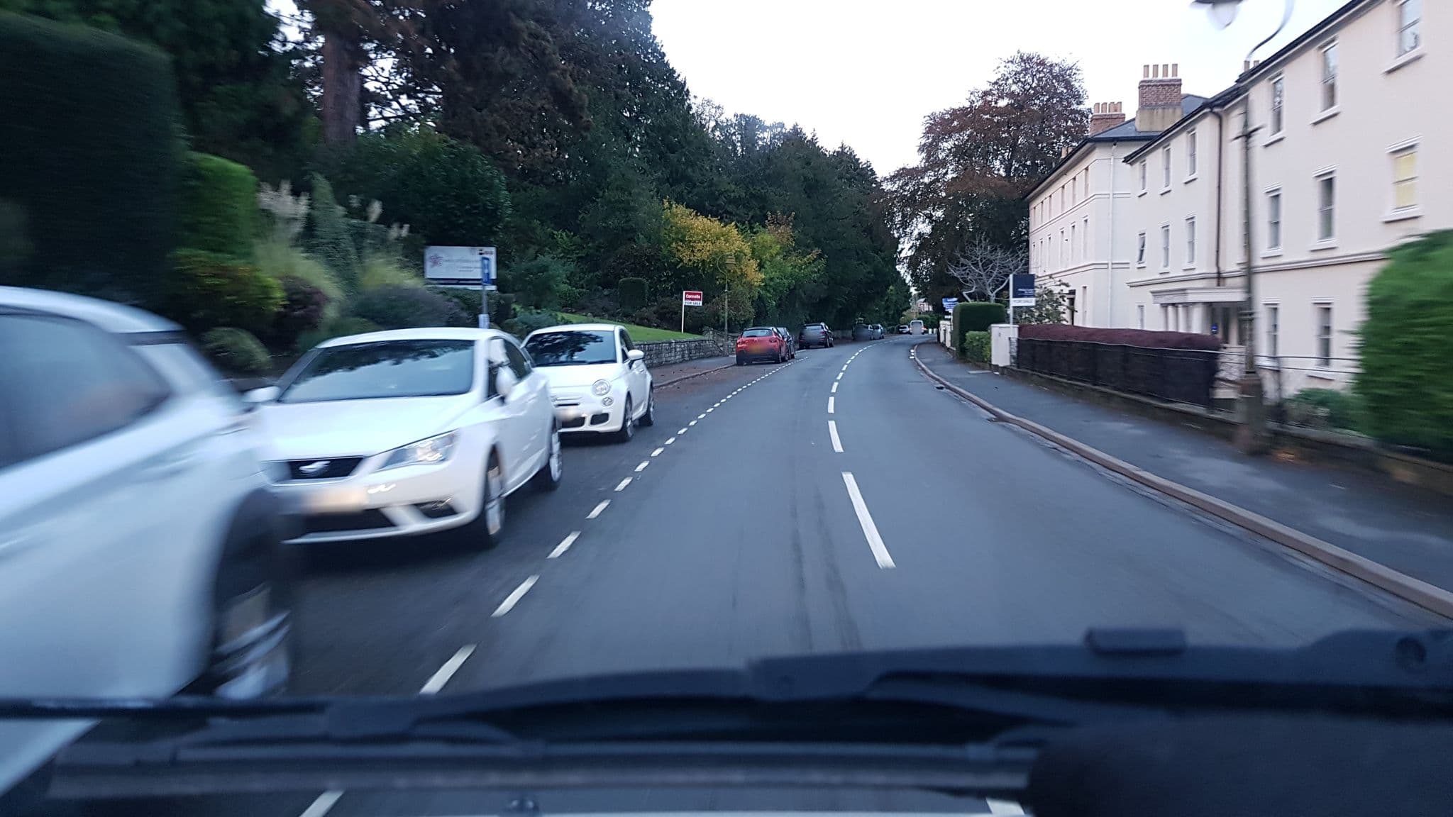 Street view near The Cotford Hotel and L'amuse bouche restaurant, Great Malvern — © richardc (CC BY-SA · Mapillary)
