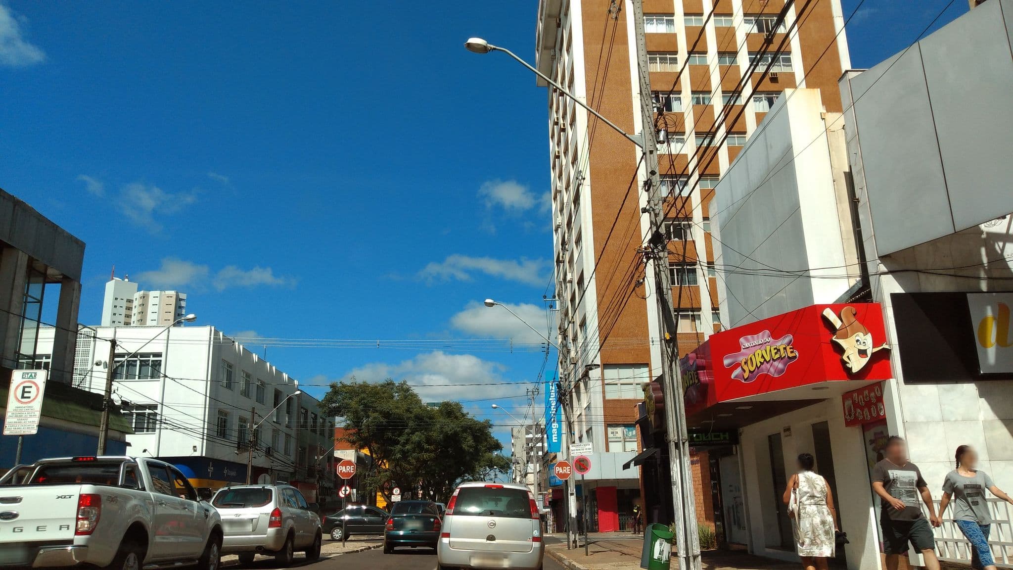 Street view near Santoni Hotel Guarapuava, Guarapuava — © dagon01 (CC BY-SA · Mapillary)