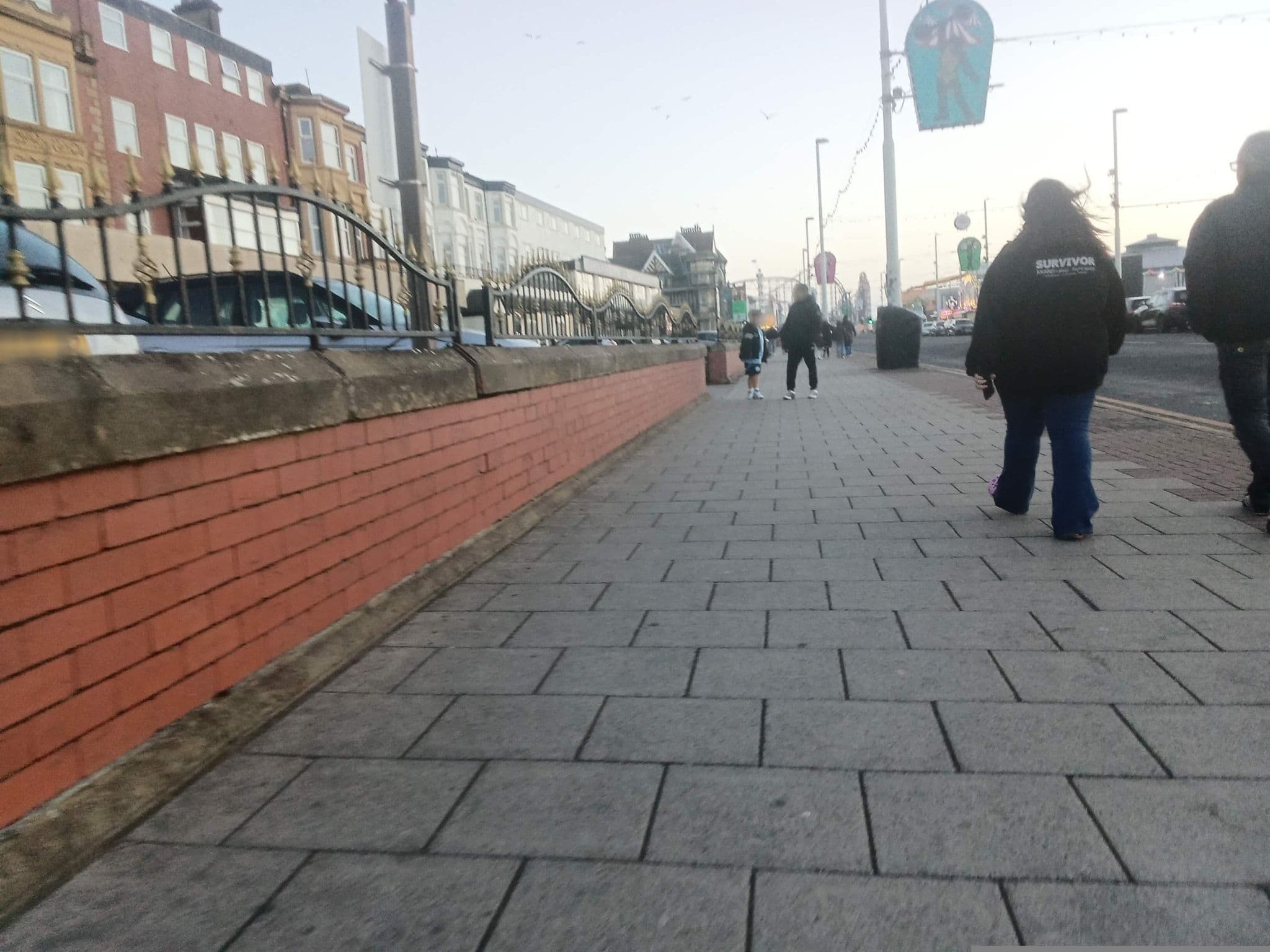 Street view near Queens Hotel, Blackpool, Blackpool — © albertdougie15 (CC BY-SA · Mapillary)