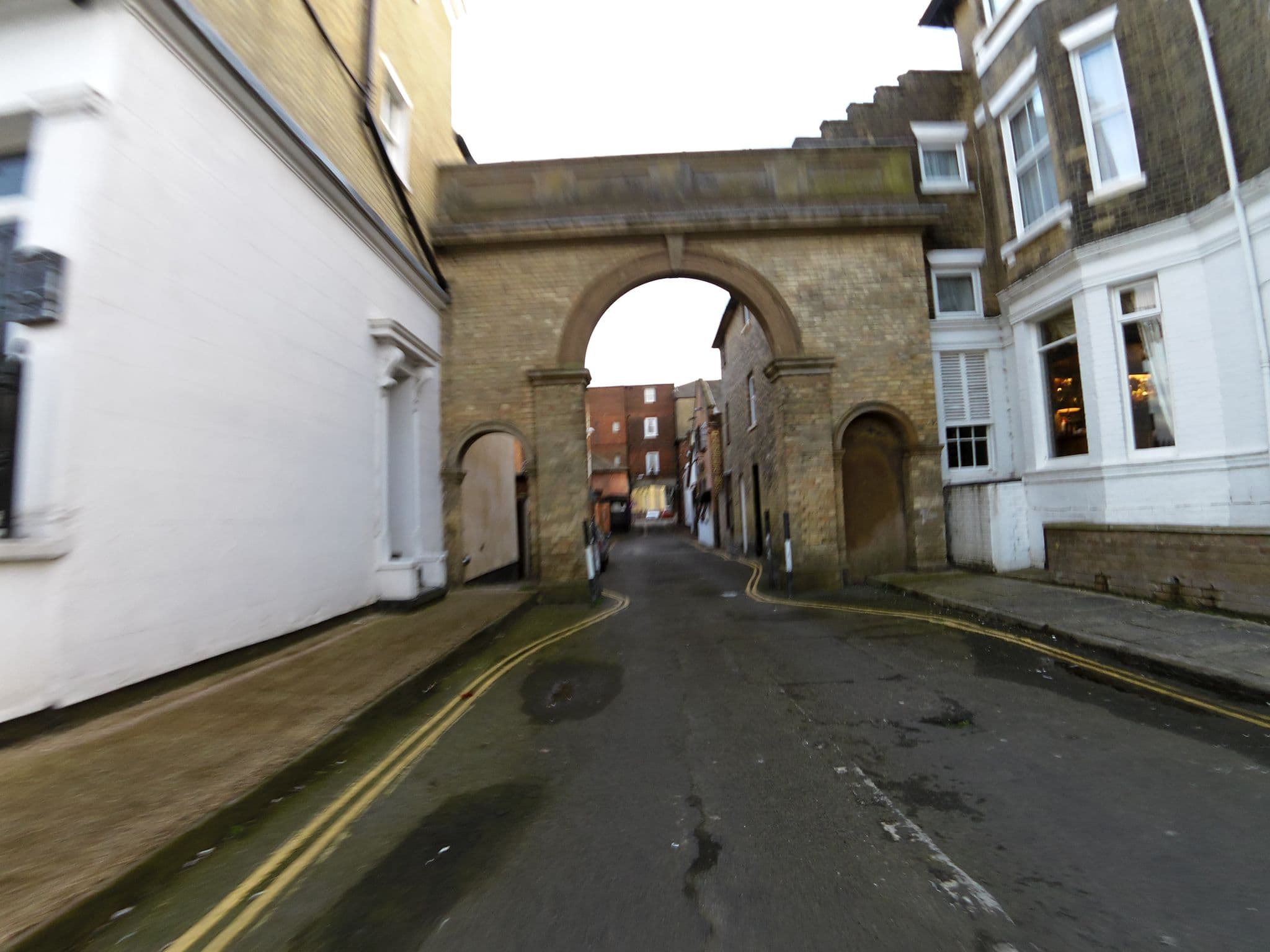 Street view near The Embassy Hotel, Great Yarmouth
