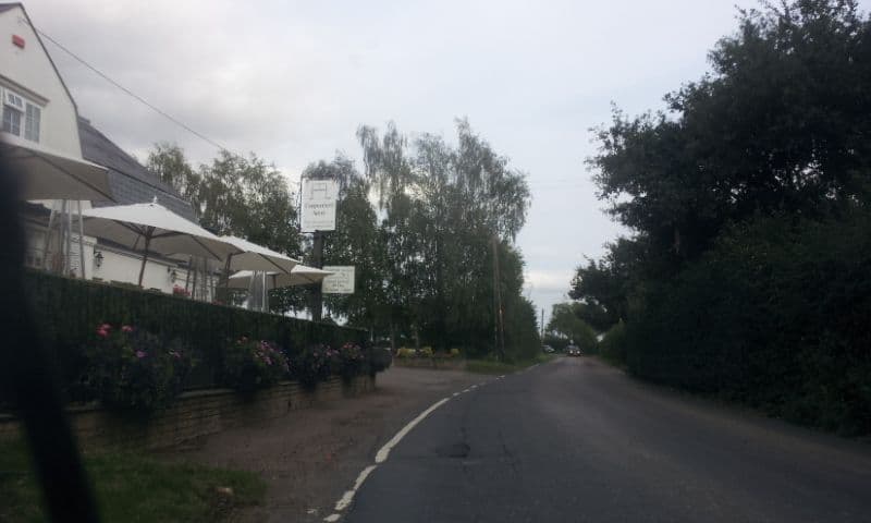 Street view near Carpenter's Arms (Hotel), Hadlow — © paulbiv (CC BY-SA · Mapillary)