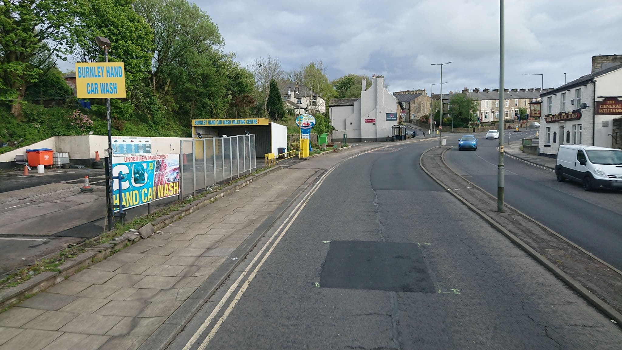 Street view near Rose & Crown Hotel, Burnley — © skifans (CC BY-SA · Mapillary)