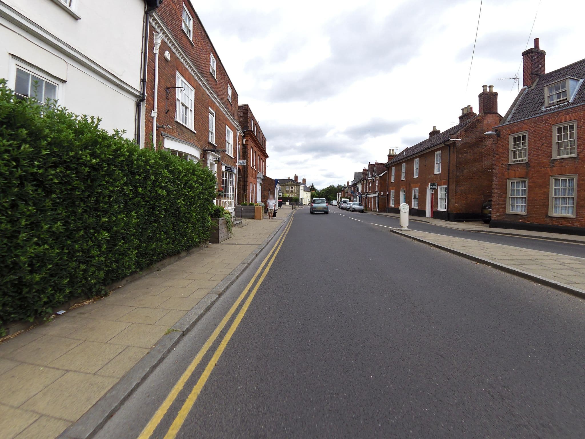 Street view near No.3 Chameleon house, Harleston — © smsm1 (CC BY-SA · Mapillary)