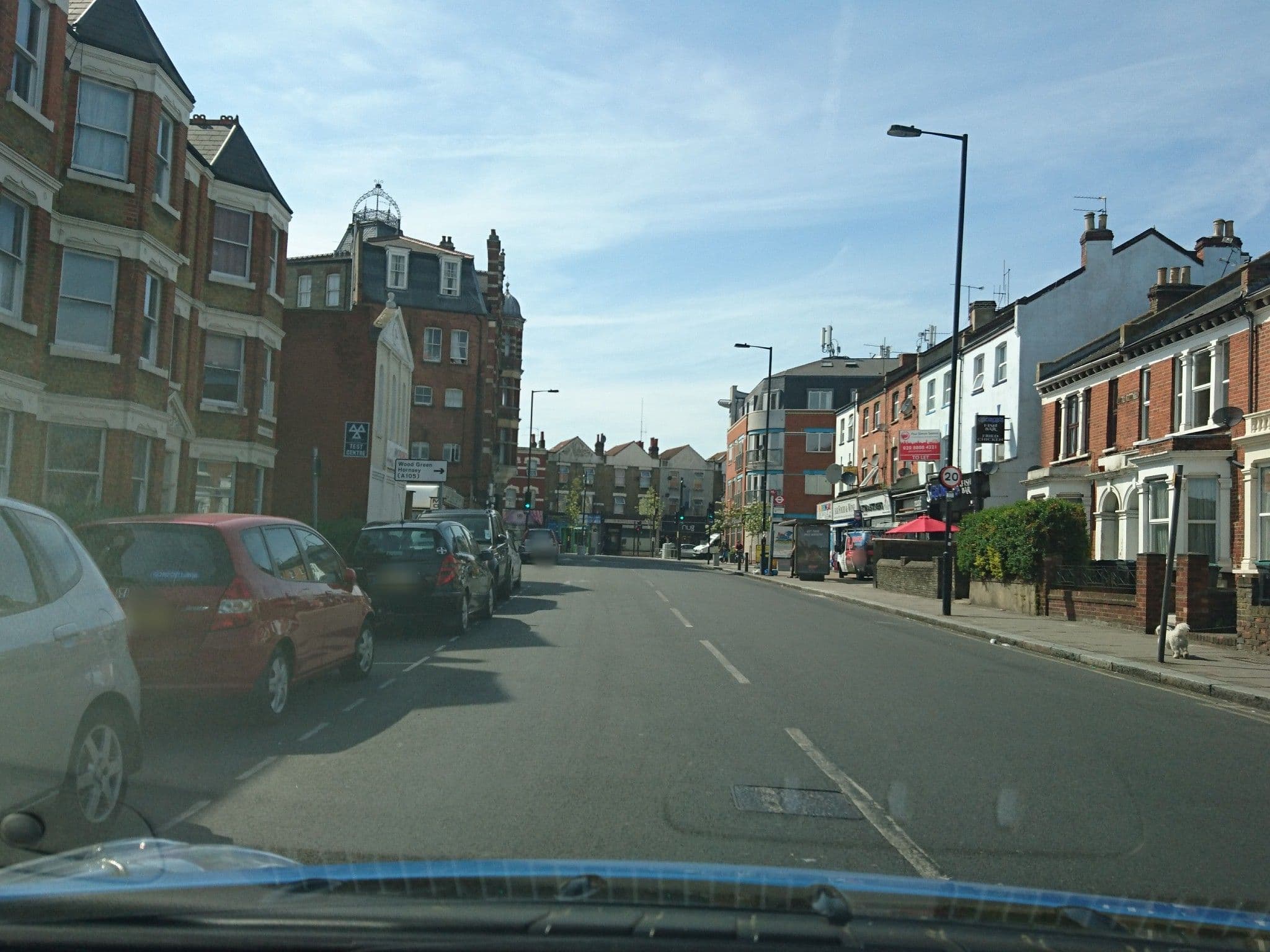 Street view near 2-Bedroom Garden Flat - Modern, Bright - A - Entire Place, Harringay — © zymurgic (CC BY-SA · Mapillary)