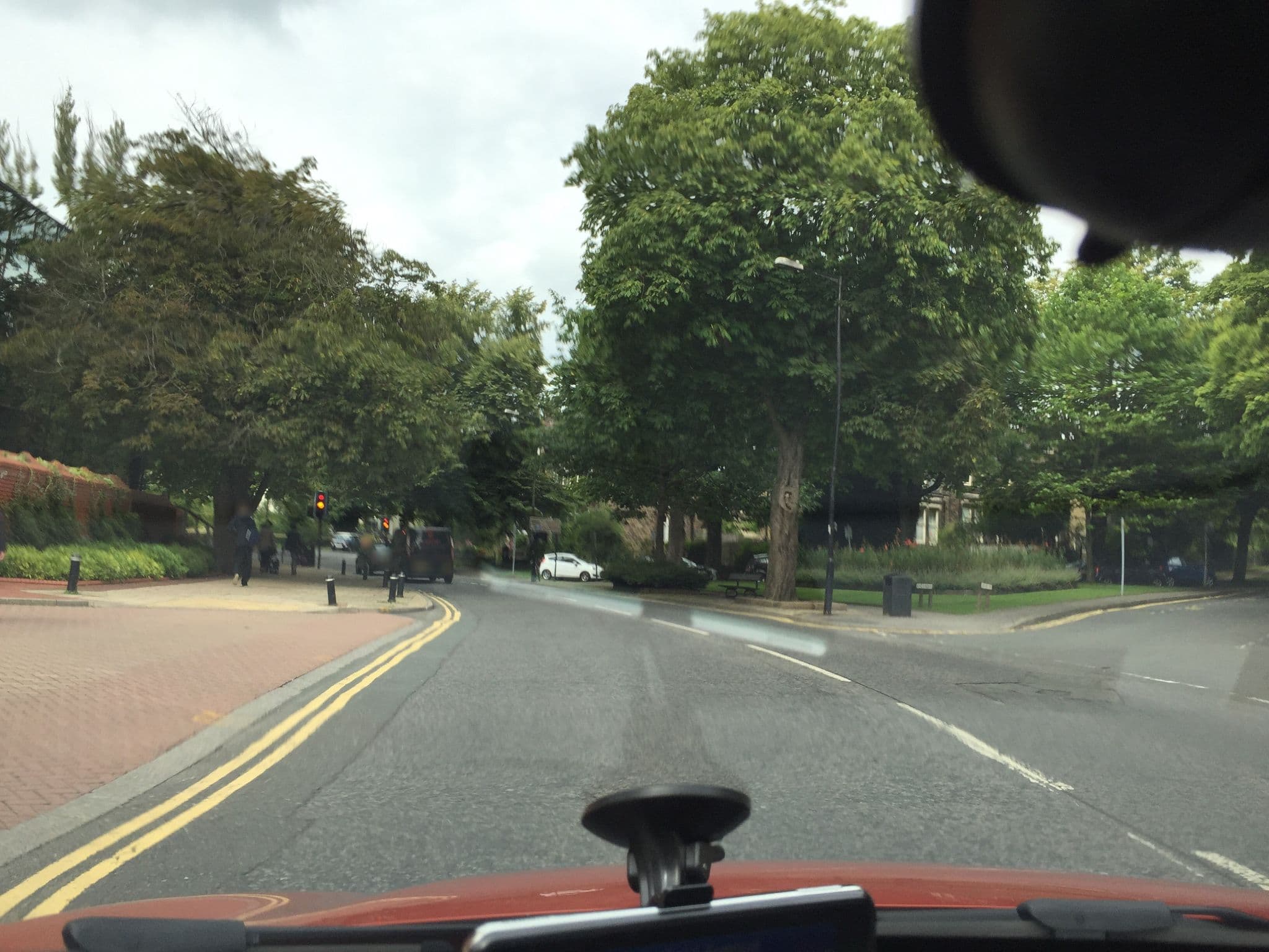 Street view near Crowne Plaza Harrogate by IHG, Harrogate — © mackerski (CC BY-SA · Mapillary)
