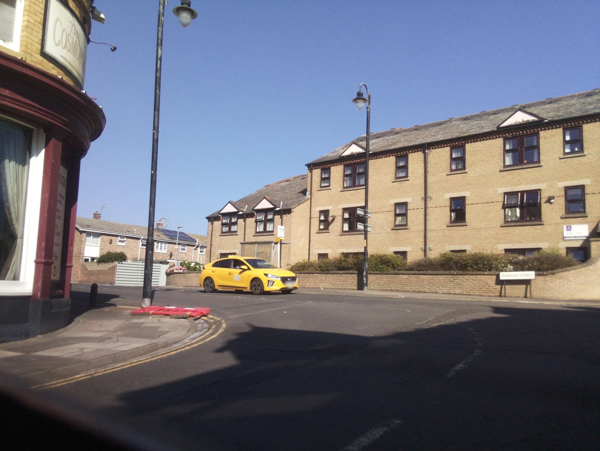 Street view near The Cosmopolitan Hotel, Hartlepool — © southglos (CC BY-SA · Mapillary)