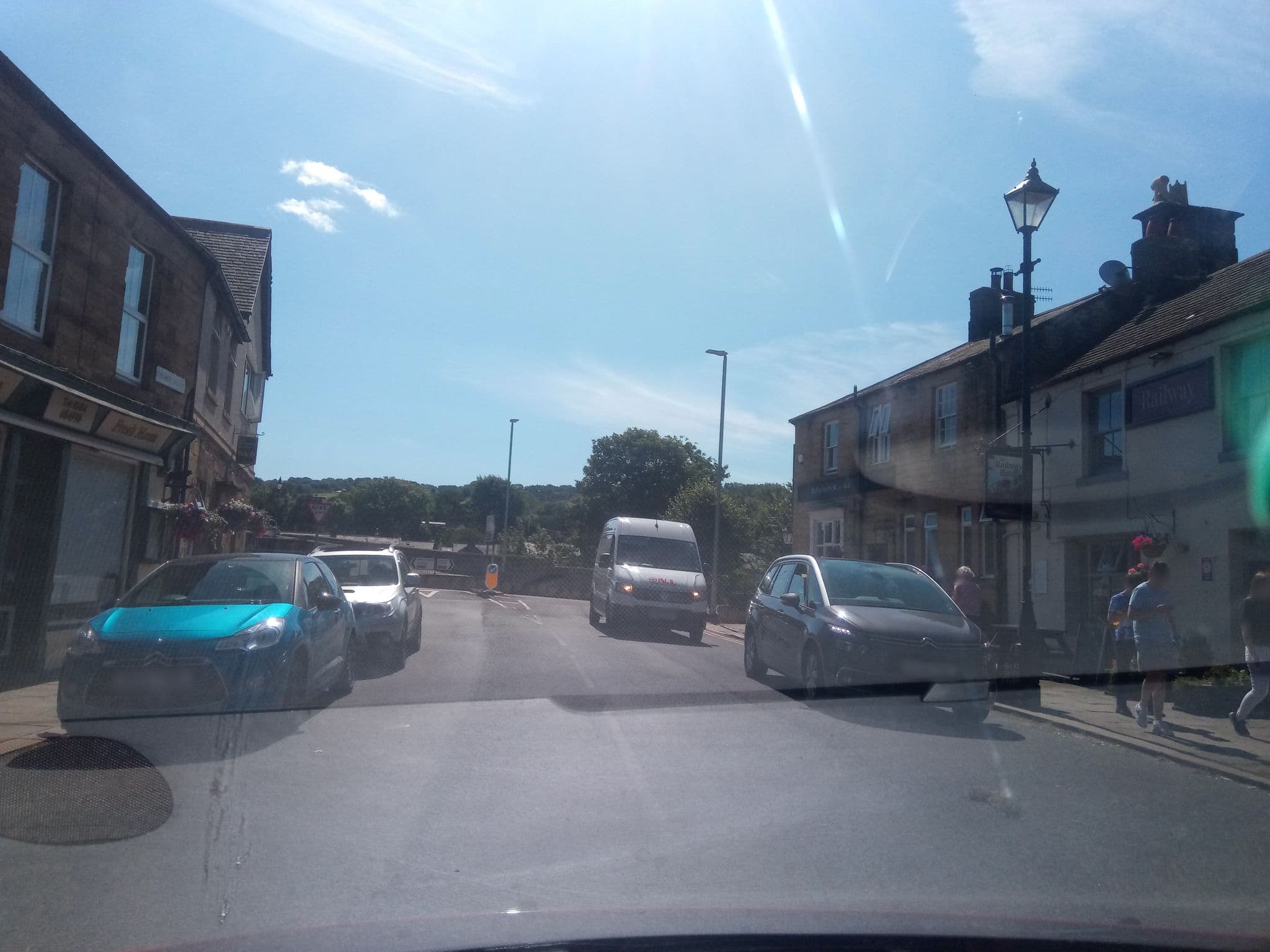 Street view near Railway Hotel & Bar, Haydon Bridge — © victuallers (CC BY-SA · Mapillary)