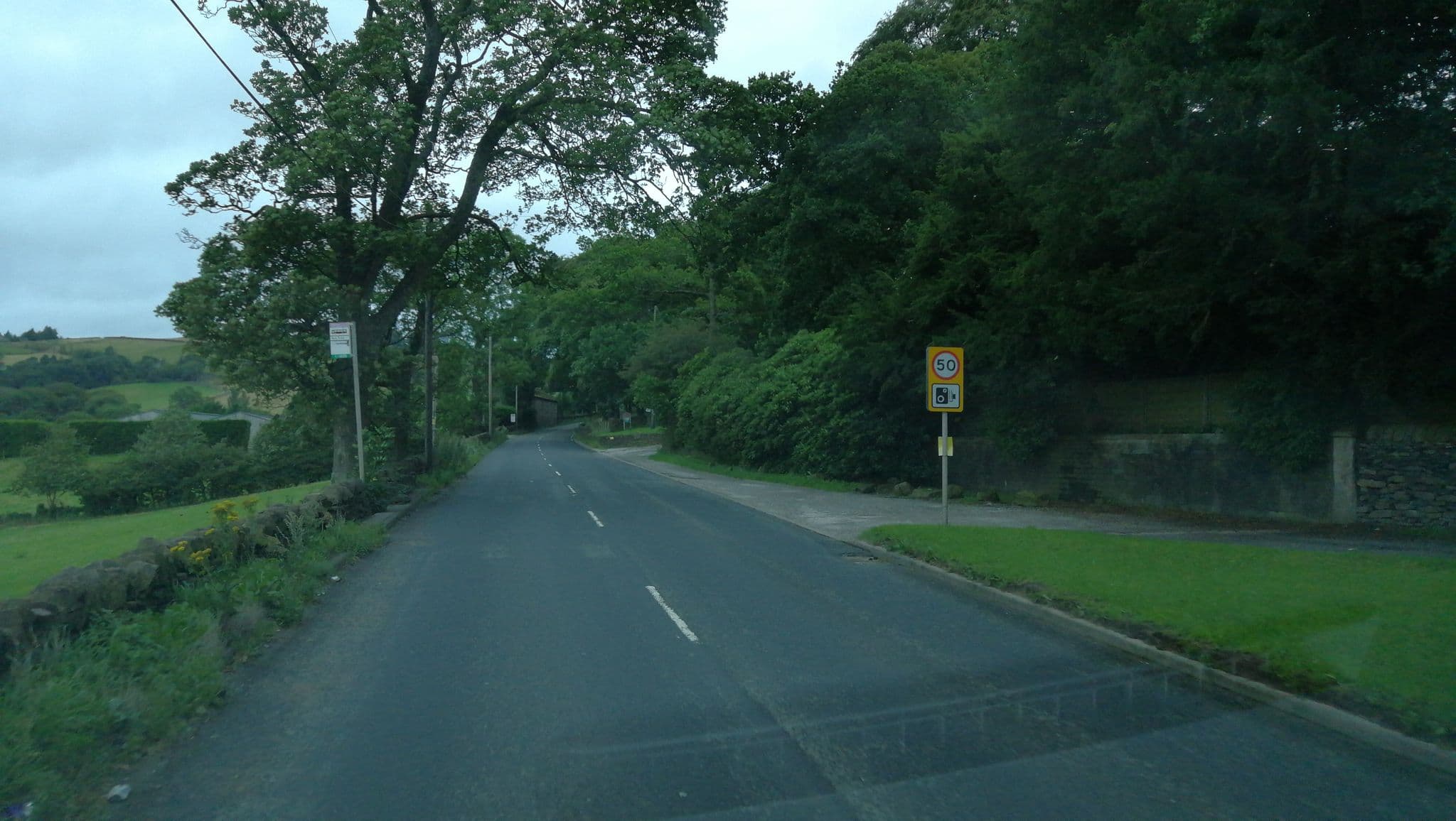 Street view near Park Hall Manor, Hayfield — © jerome_pietri (CC BY-SA · Mapillary)