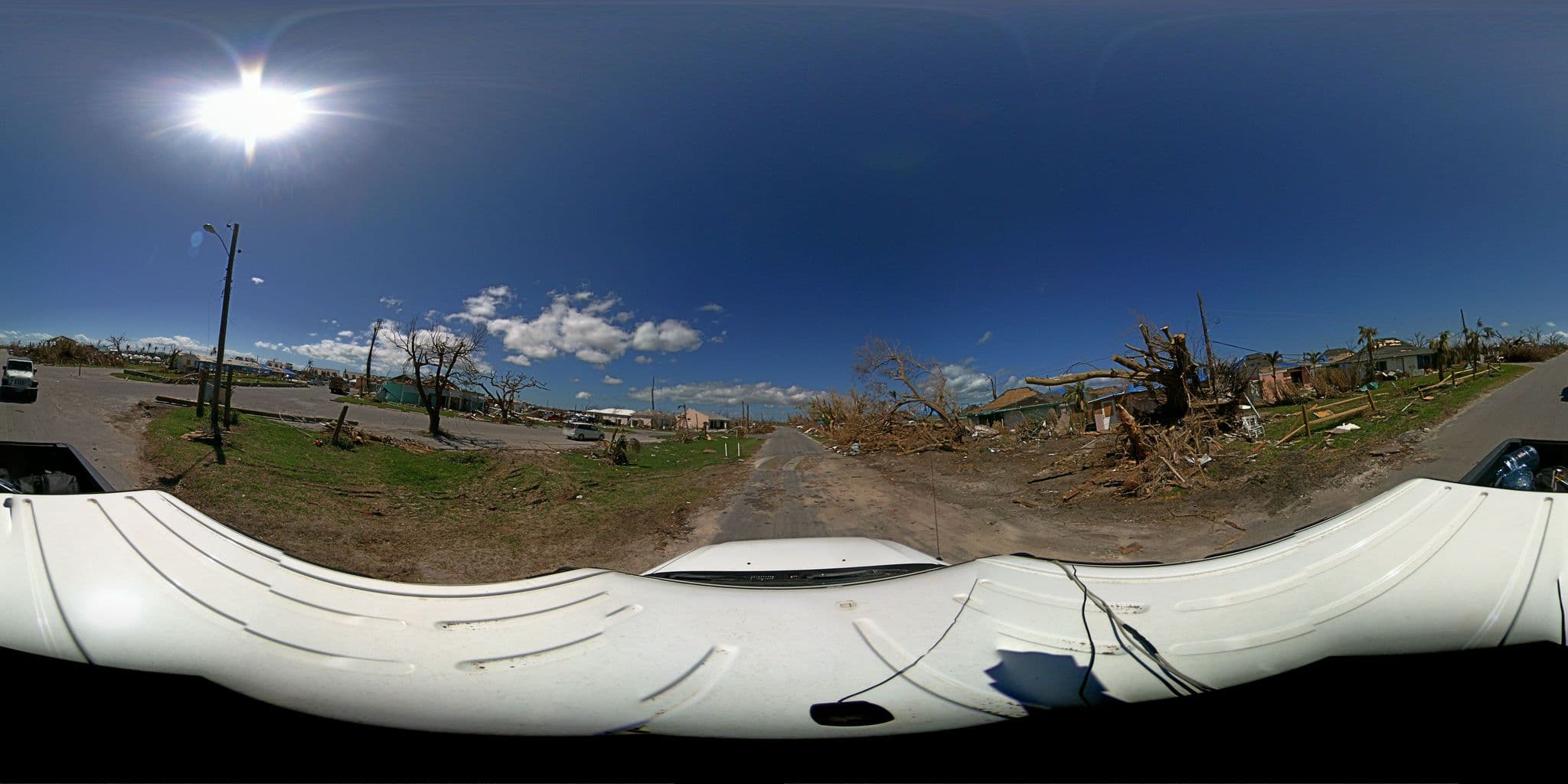 Street view near Luxury beach villa in paradise., Treasure Cay — © steer360network (CC BY-SA · Mapillary)