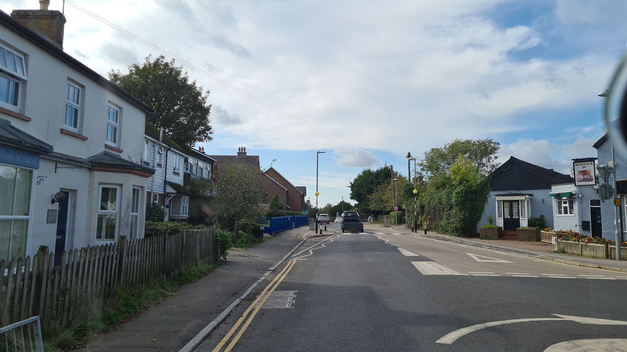Street view near Corner House- hot tub and outdoor fireplace - Entire Place, Herstmonceux — © andreste96 (CC BY-SA · Mapillary)